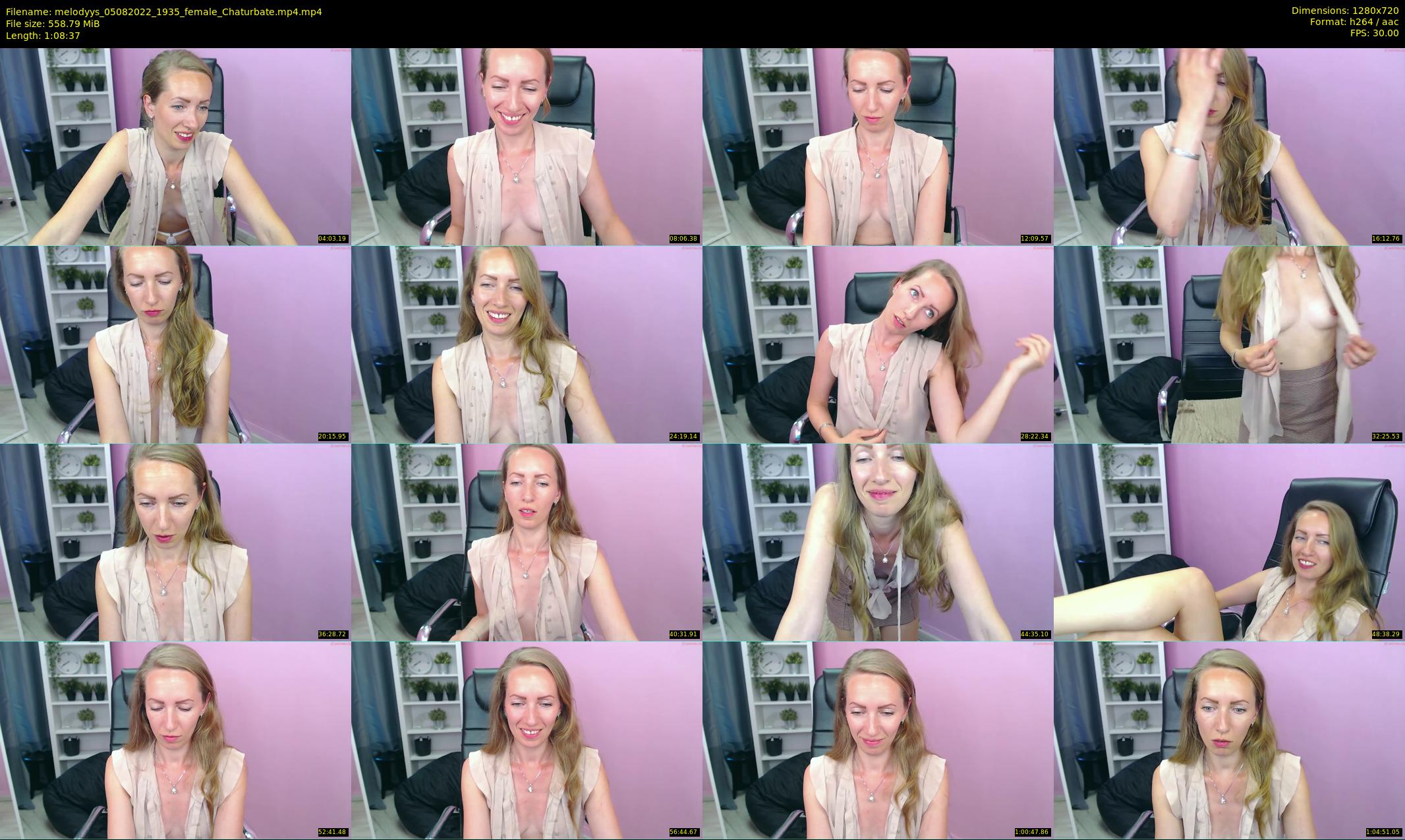 melodyys — 69 minute Chaturbate female cam show recording, 720p, Aug 5, 2022