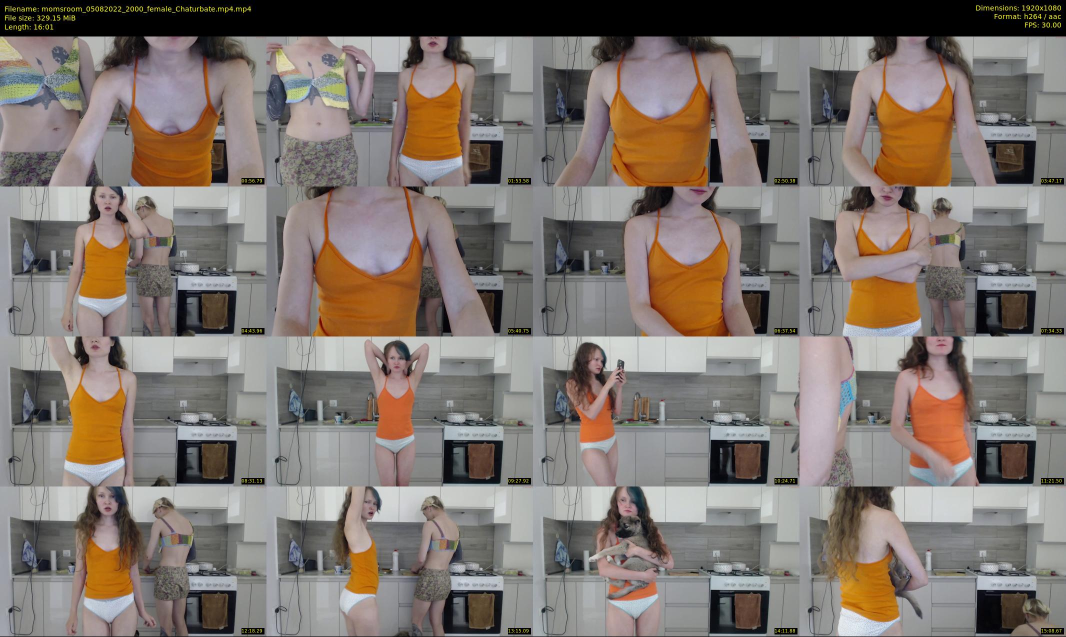 momsroom — 17 minute Chaturbate couple cam show recording, 1080p, Aug 5, 2022