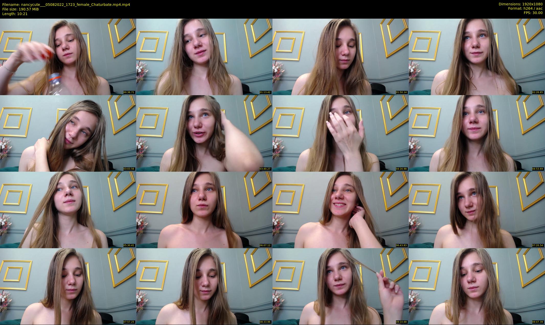 nancycute__ — 11 minute Chaturbate female cam show recording, 1080p, Aug 5, 2022