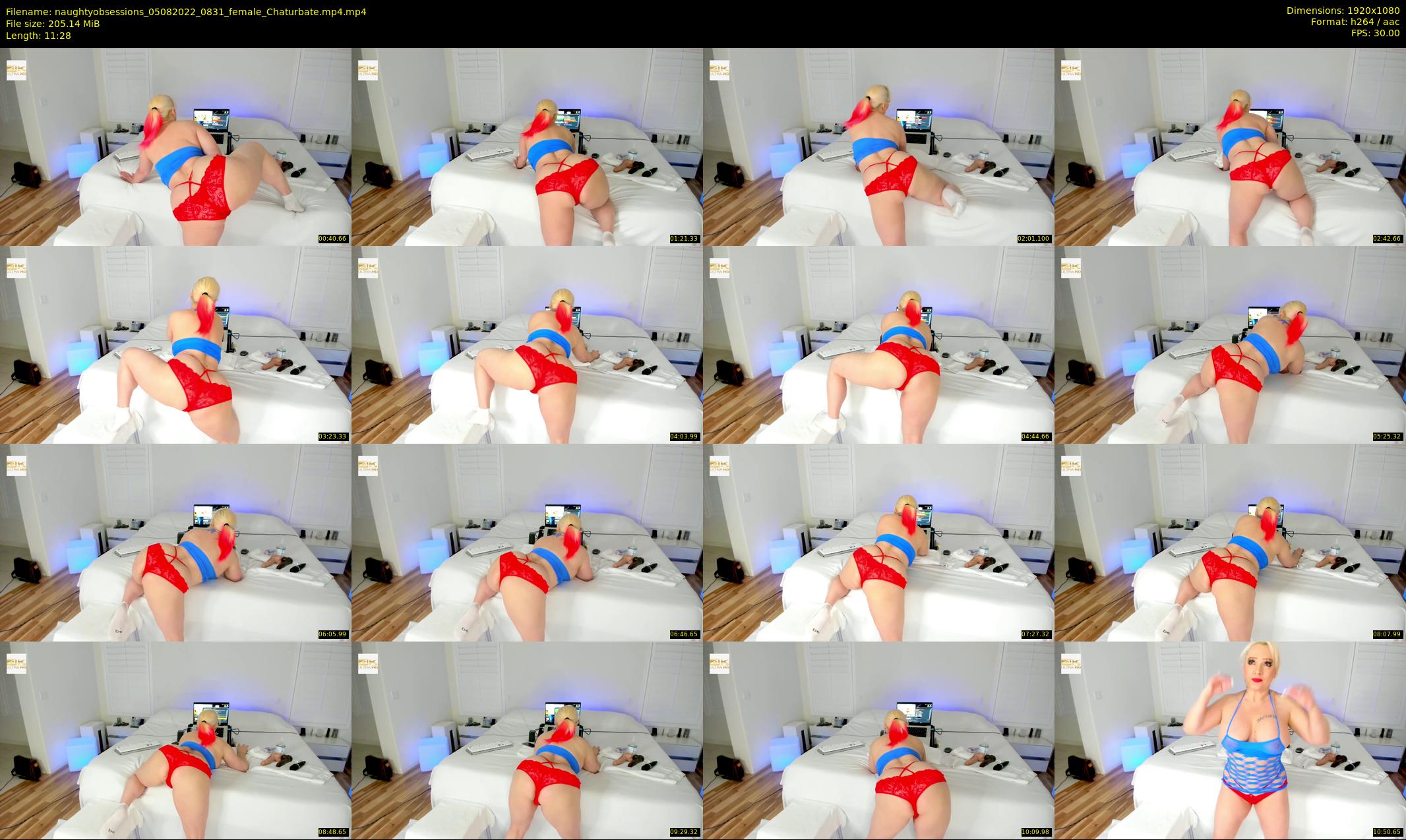 naughtyobsessions — 12 minute Chaturbate female cam show recording, 1080p, Aug 5, 2022