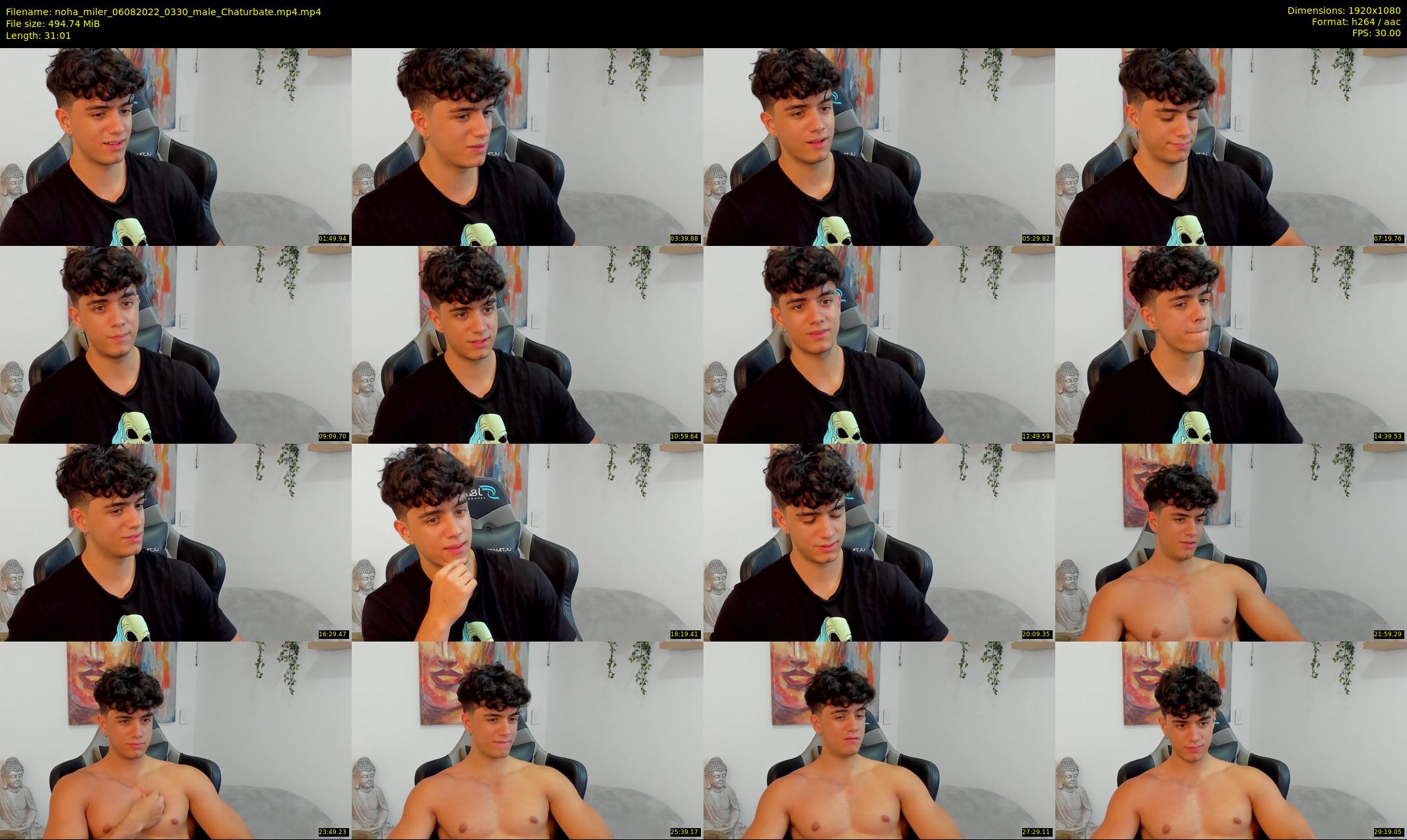 noha_miler — 32 minute Chaturbate male cam show recording, 1080p, Aug 6, 2022