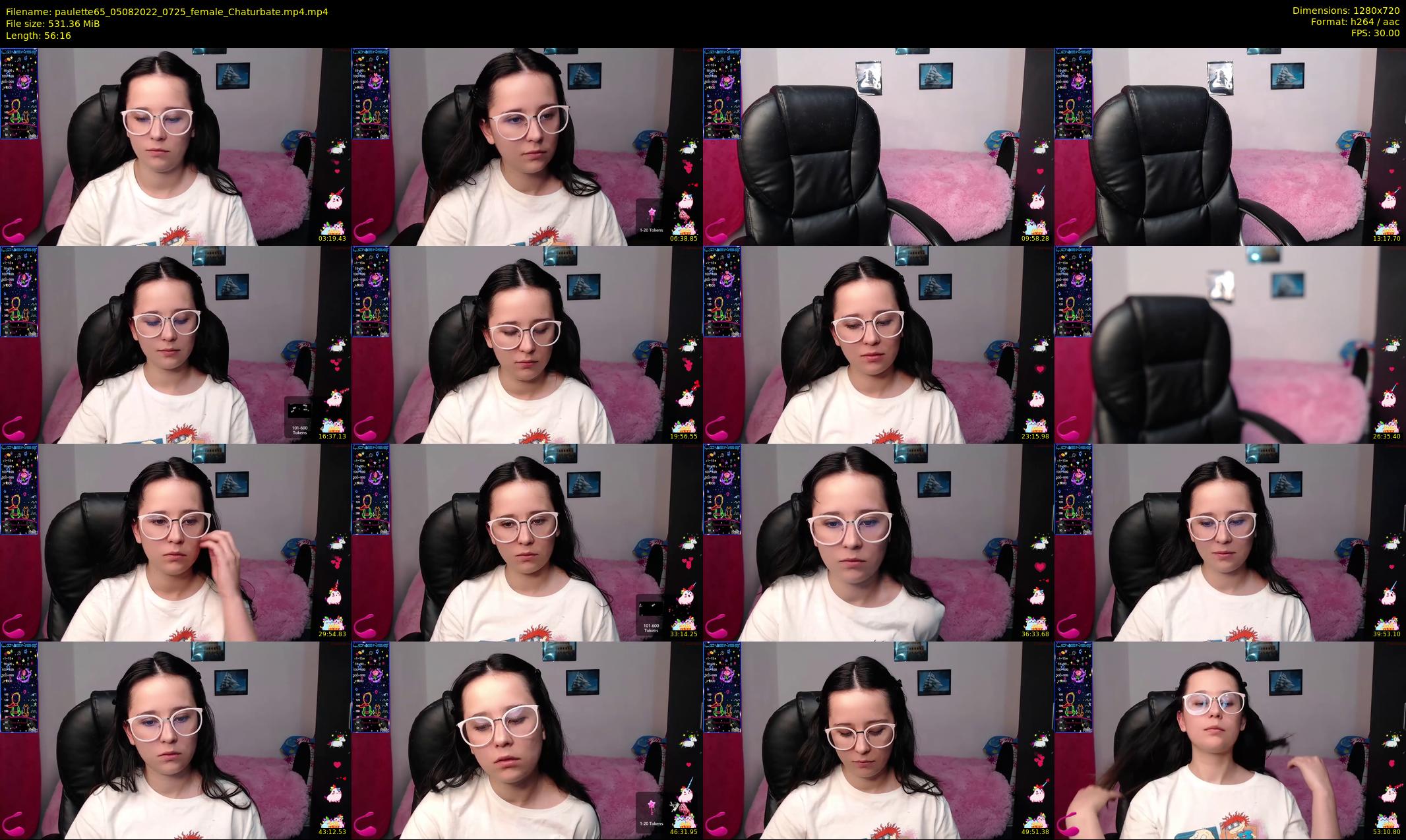 paulette65 — 57 minute Chaturbate female cam show recording, 720p, Aug 5, 2022
