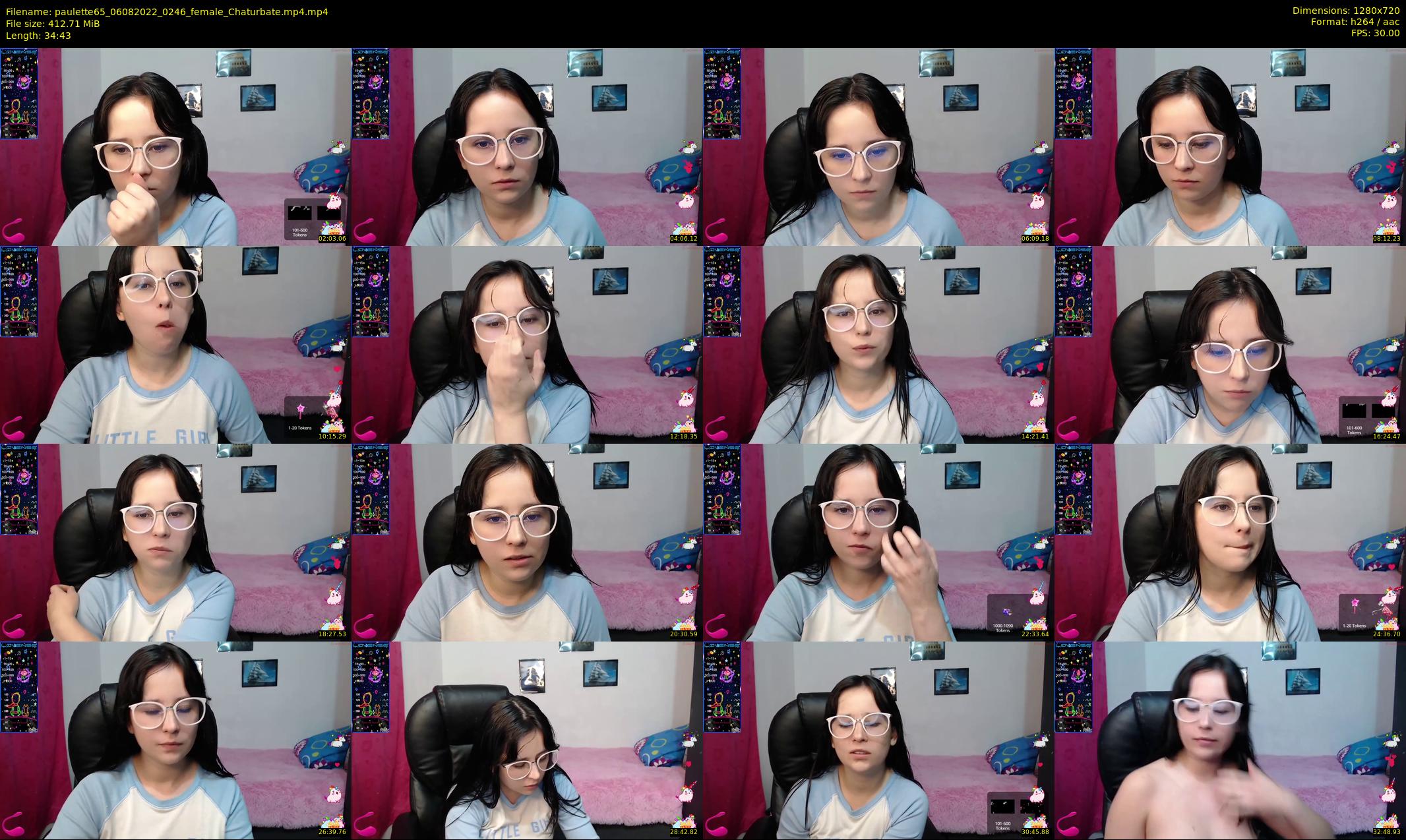 paulette65 — 35 minute Chaturbate female cam show recording, 720p, Aug 6, 2022