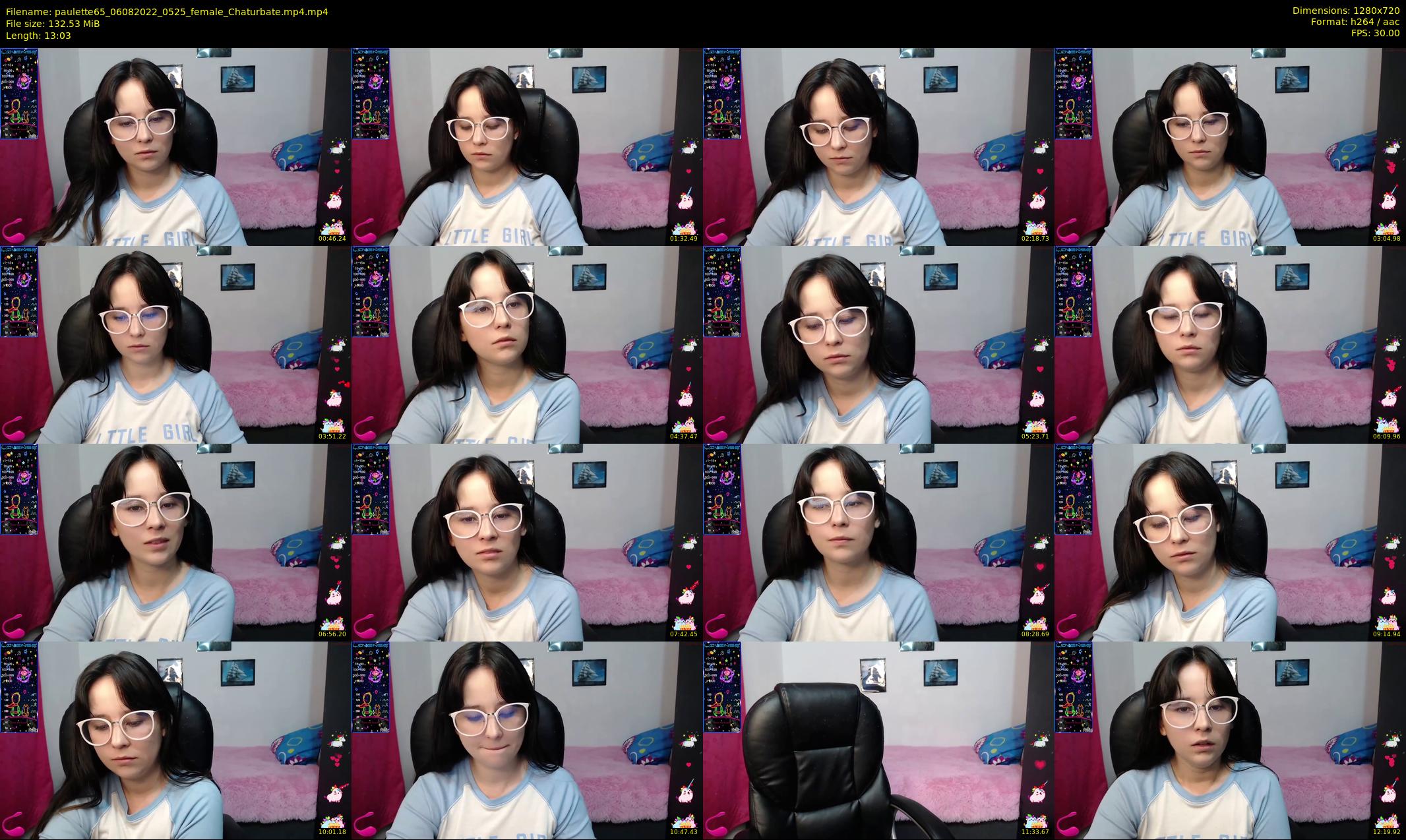 paulette65 — 14 minute Chaturbate female cam show recording, 720p, Aug 6, 2022