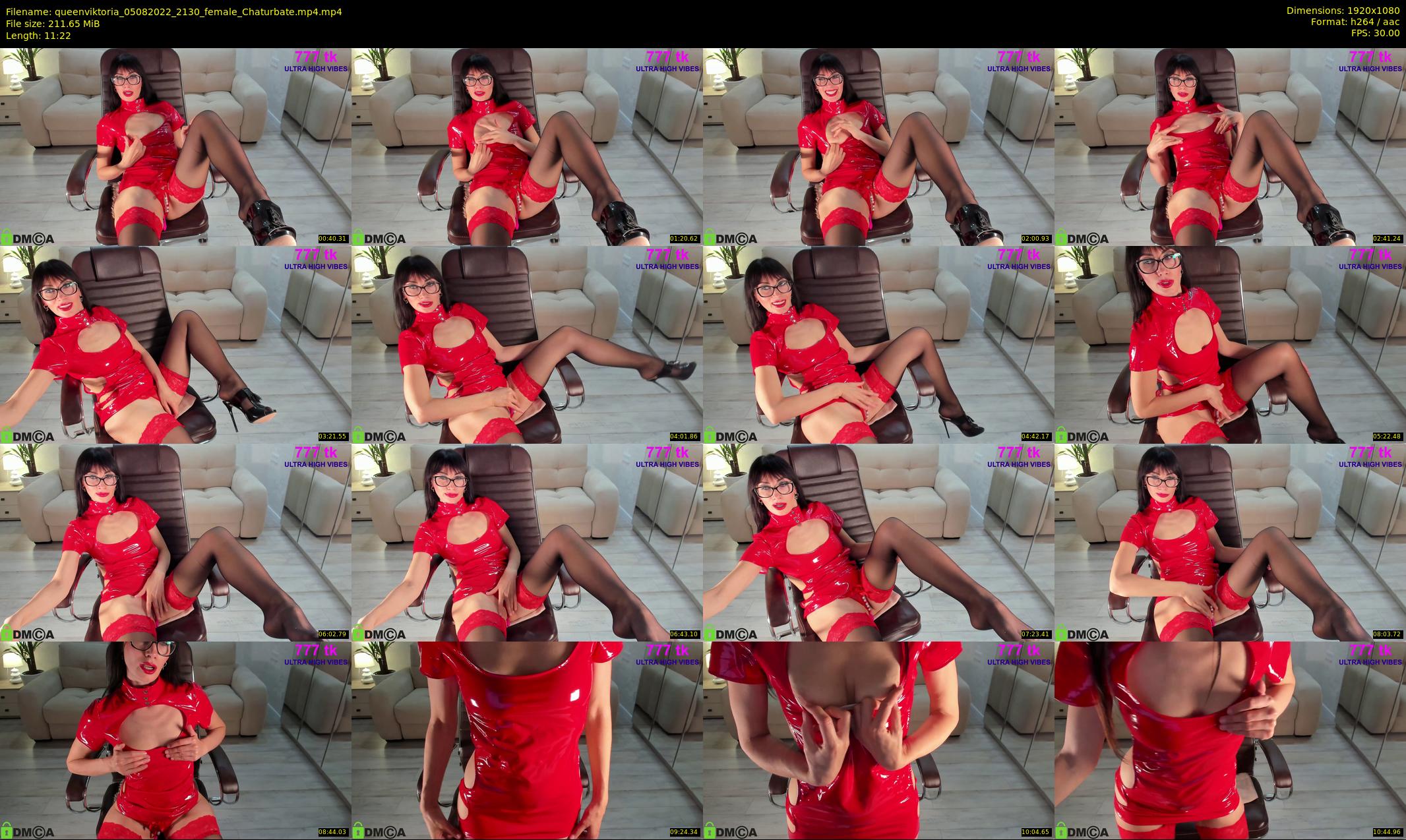 queenviktoria — 12 minute Chaturbate female cam show recording, 1080p, Aug 5, 2022