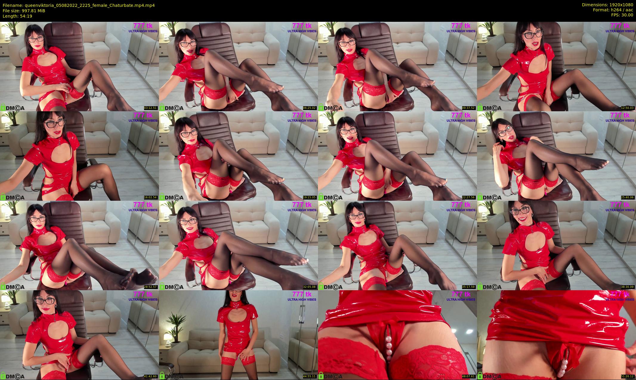queenviktoria — 55 minute Chaturbate female cam show recording, 1080p, Aug 5, 2022