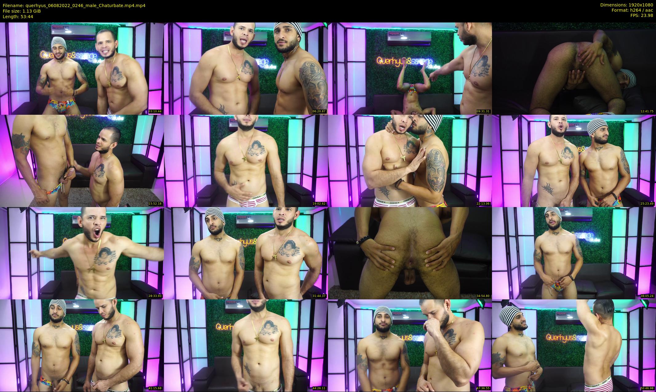 querhyus — 54 minute Chaturbate male cam show recording, 1080p, Aug 6, 2022