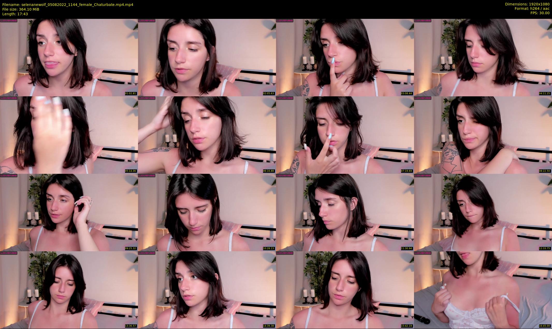 selenanewolf — 18 minute Chaturbate couple cam show recording, 1080p, Aug 5, 2022