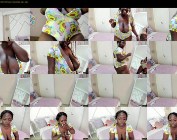 selene_ebony — 57 minute Chaturbate female cam show recording, 1080p, Aug 6, 2022