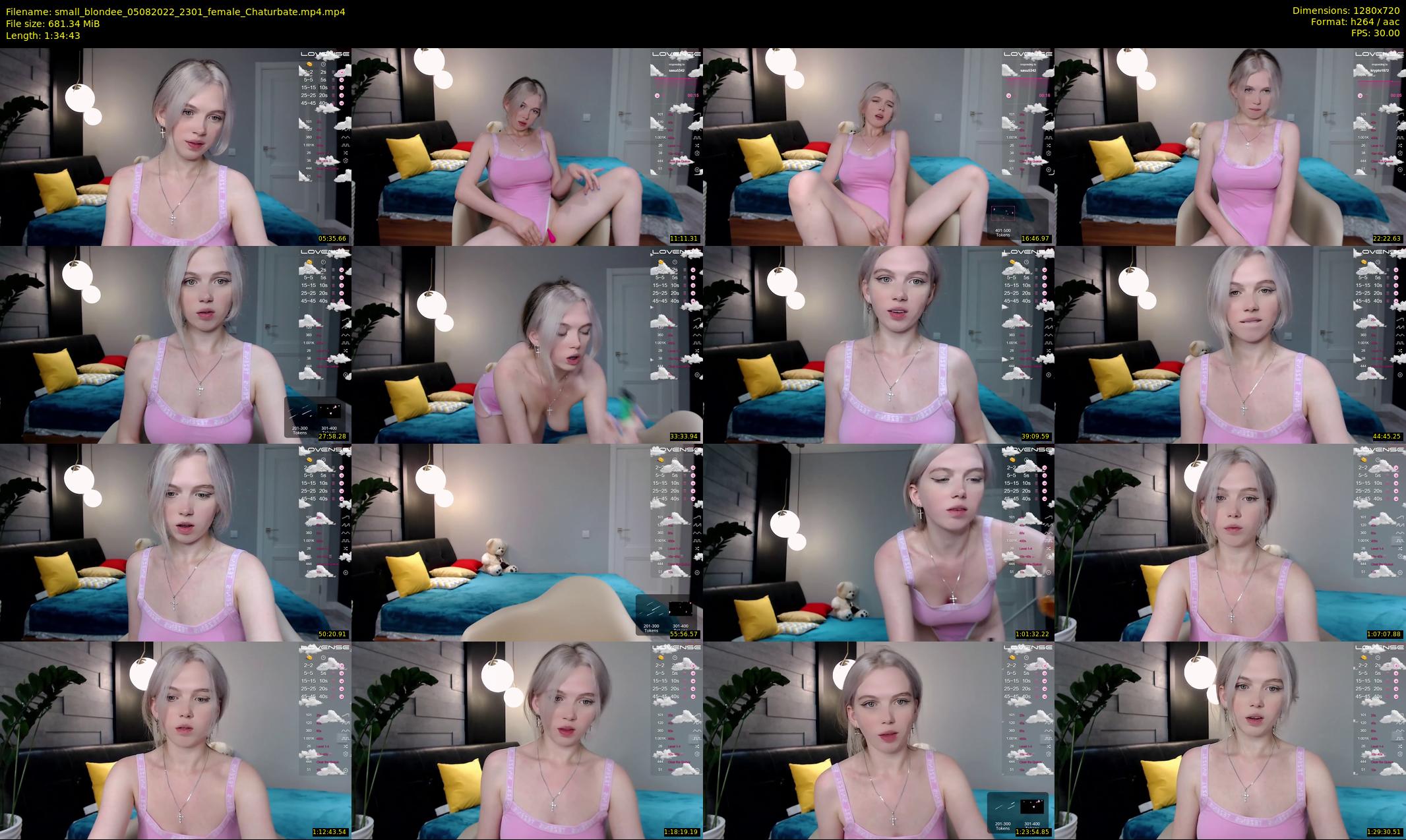small_blondee — 95 minute Chaturbate female cam show recording, 720p, Aug 5, 2022