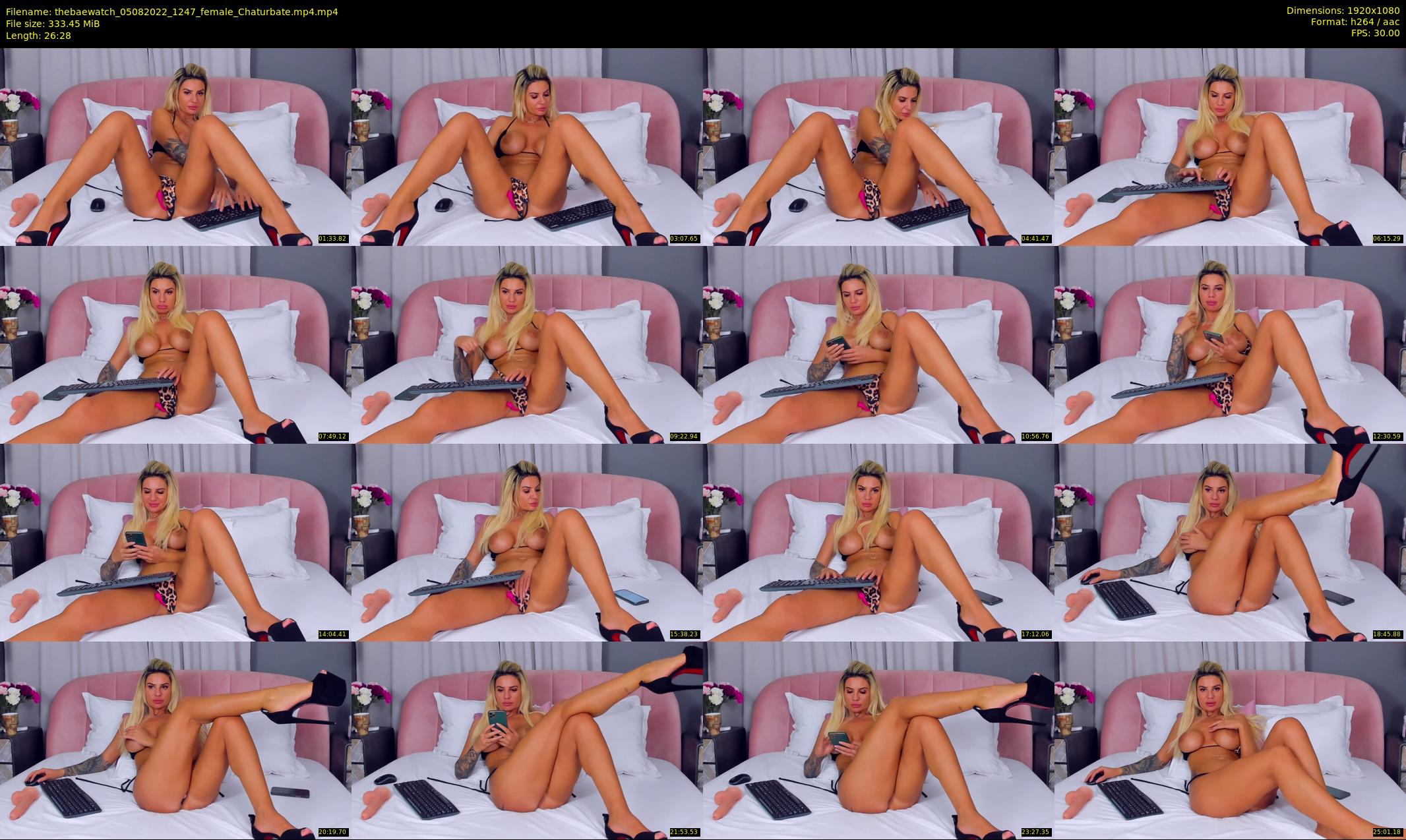 thebaewatch — 27 minute Chaturbate female cam show recording, 1080p, Aug 5, 2022