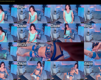 ticketshow — 90 minute Chaturbate female cam show recording, 720p, Aug 5, 2022