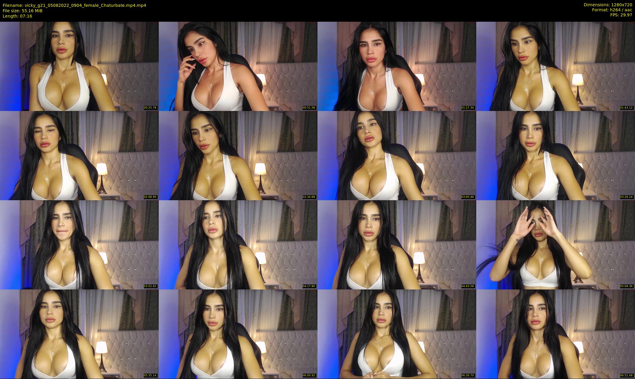 vicky_g21 — 8 minute Chaturbate female cam show recording, 720p, Aug 5, 2022