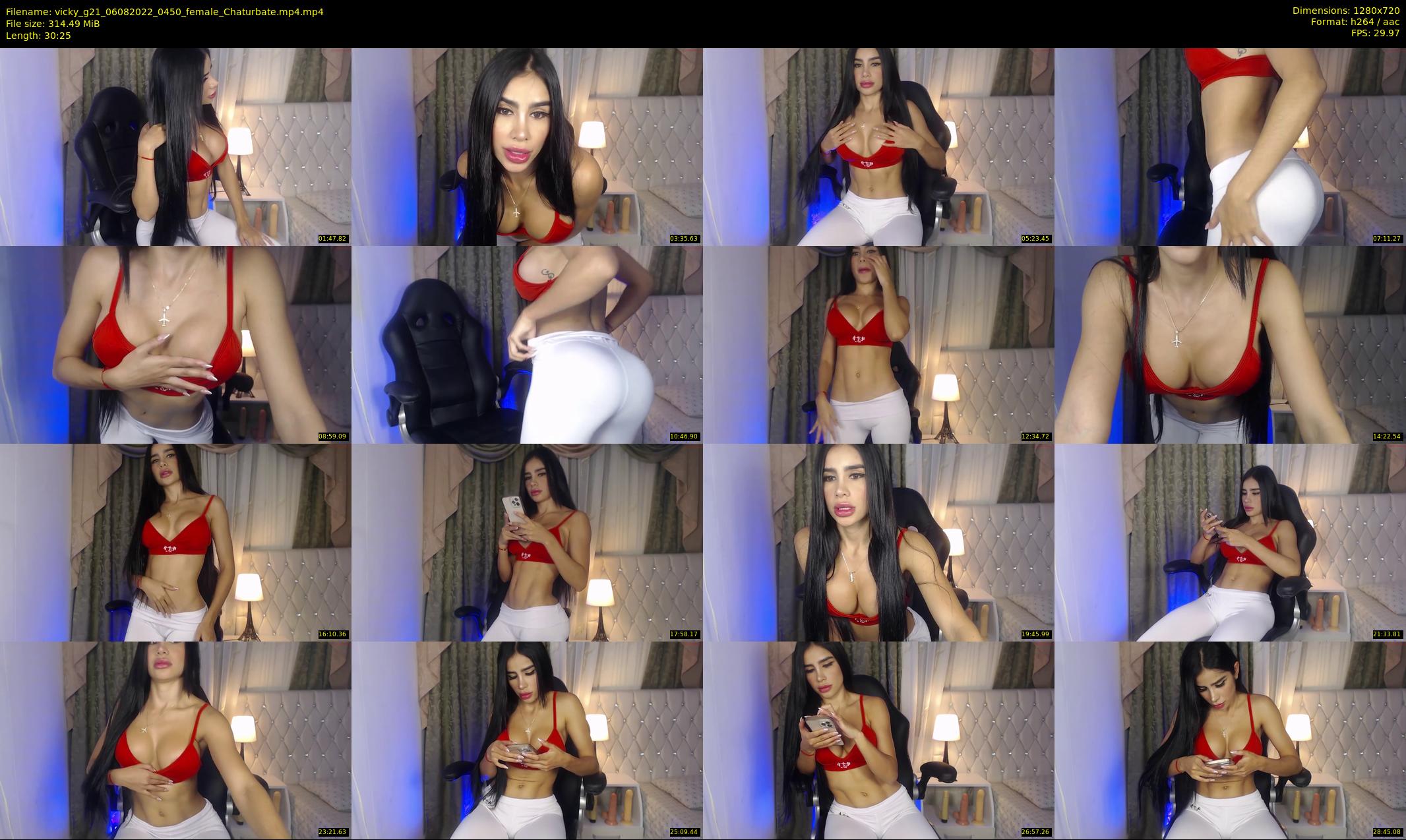 vicky_g21 — 31 minute Chaturbate female cam show recording, 720p, Aug 6, 2022