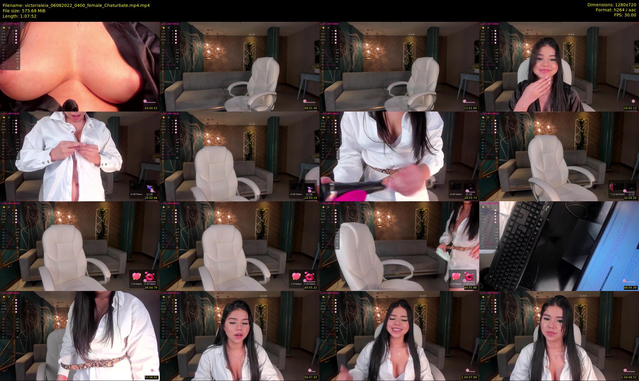 victorialeia — 68 minute Chaturbate female cam show recording, 720p, Aug 6, 2022