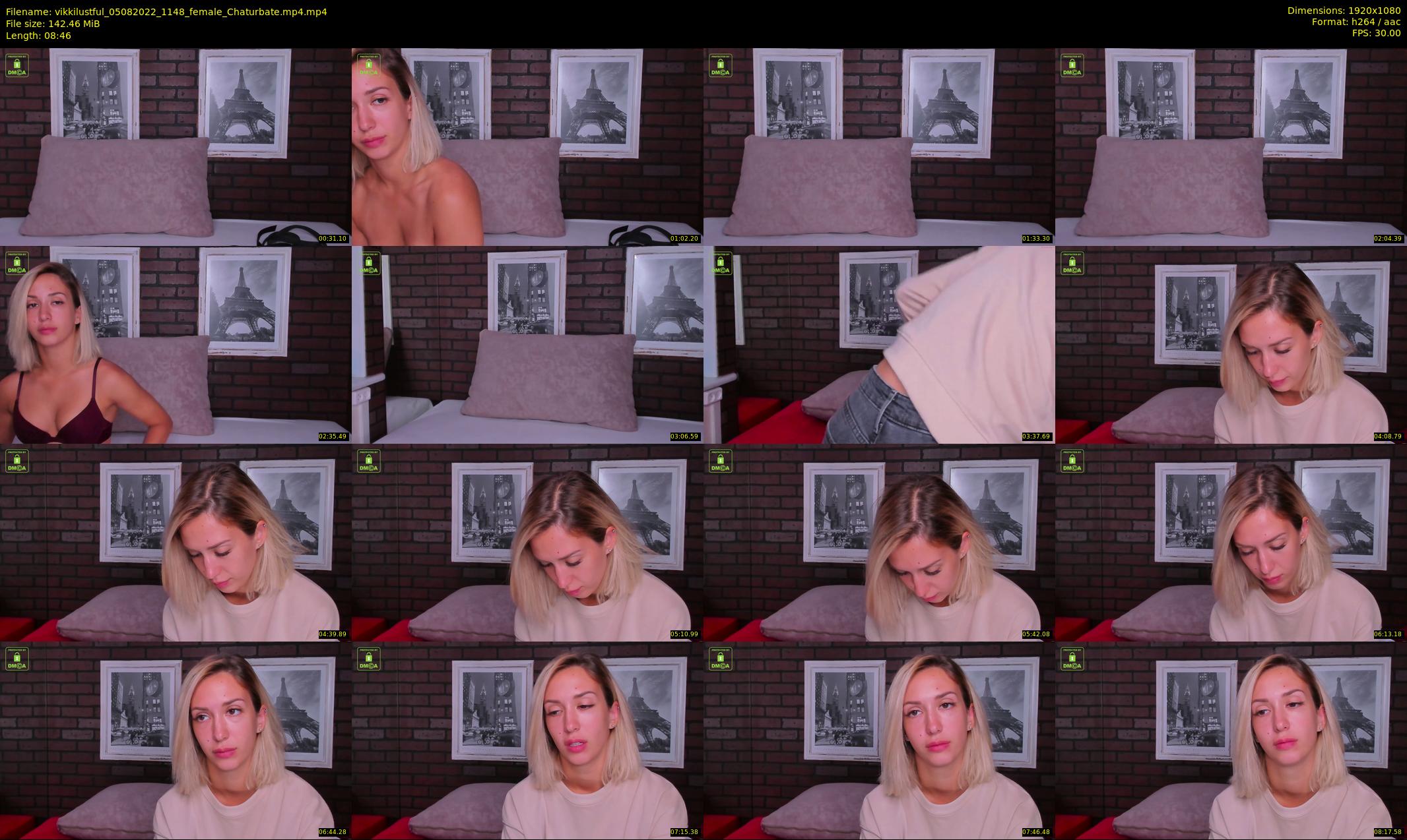 vikkilustful — 9 minute Chaturbate female cam show recording, 1080p, Aug 5, 2022