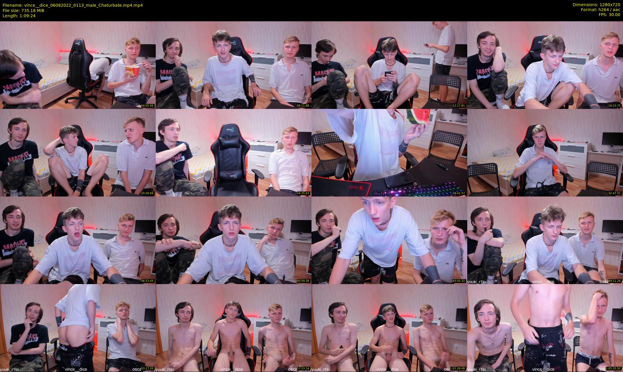 vince__dice — 70 minute Chaturbate male cam show recording, 720p, Aug 6, 2022