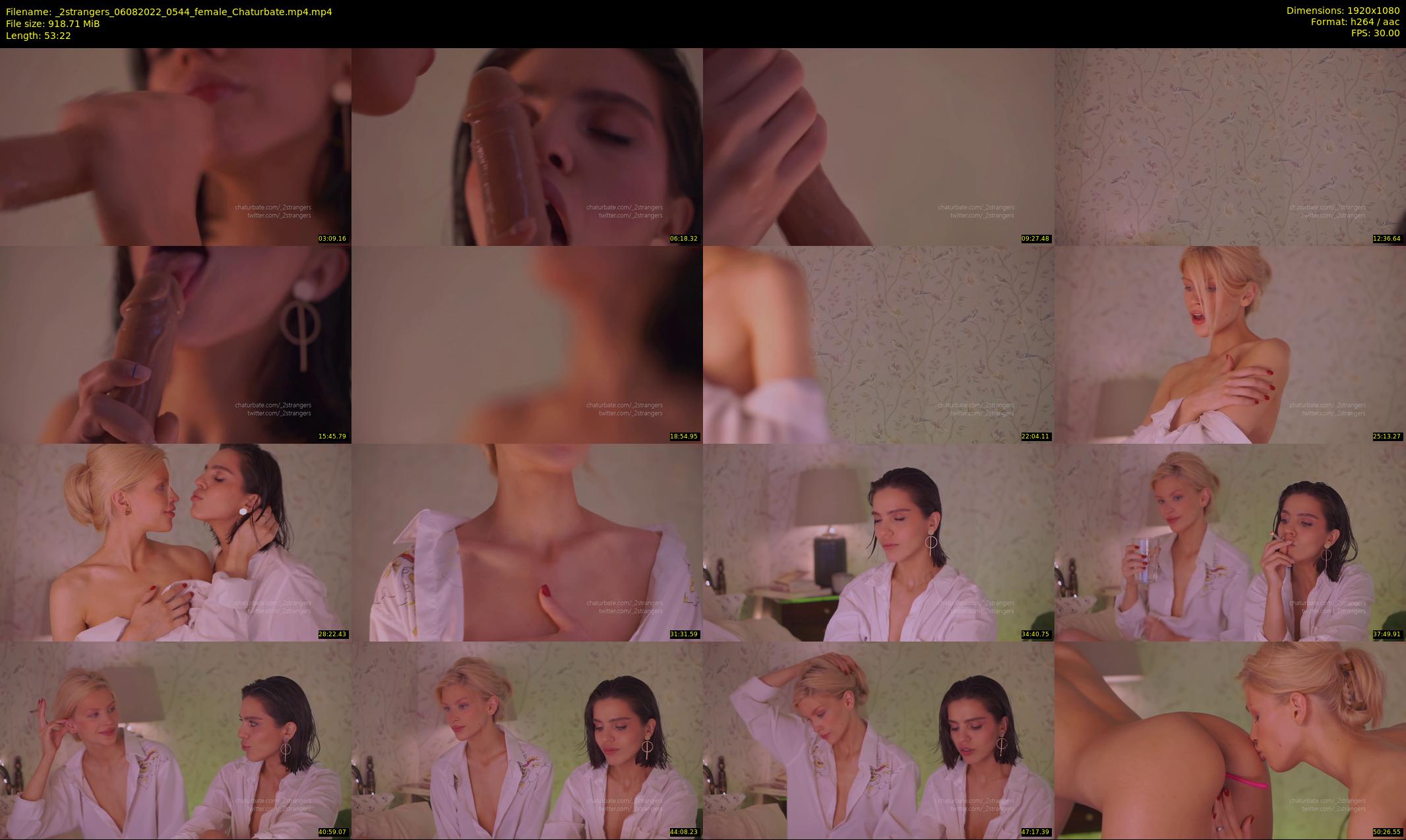 _2strangers — 54 minute Chaturbate couple cam show recording, 1080p, Aug 6, 2022