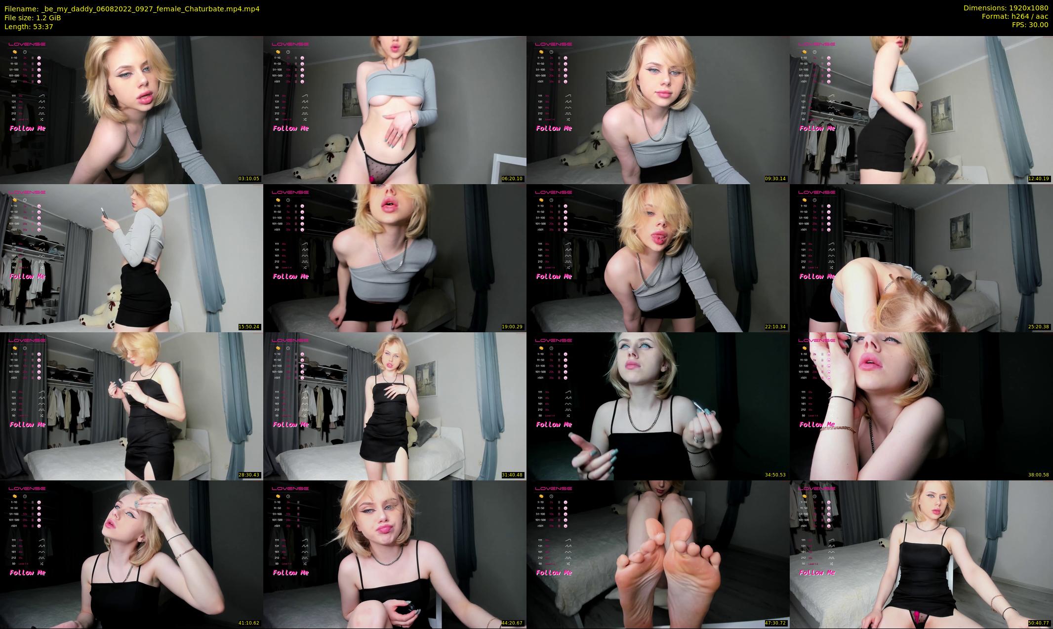 _be_my_daddy — 54 minute Chaturbate female cam show recording, 1080p, Aug 6, 2022
