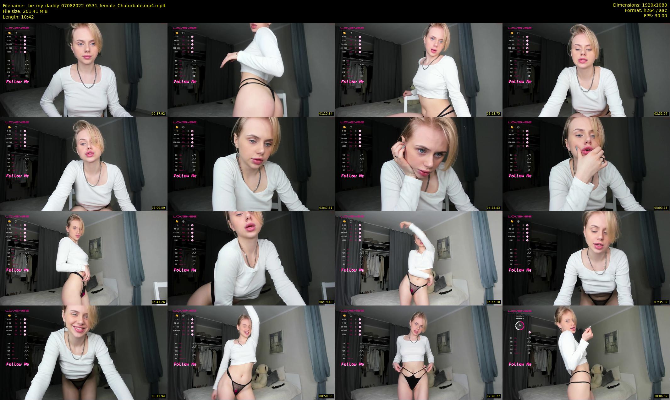 _be_my_daddy — 11 minute Chaturbate female cam show recording, 1080p, Aug 7, 2022