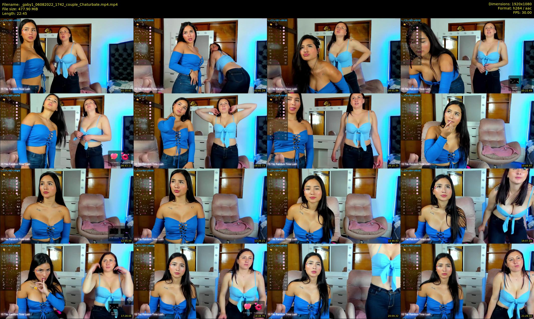 _gaby1 — 23 minute Chaturbate female cam show recording, 1080p, Aug 6, 2022
