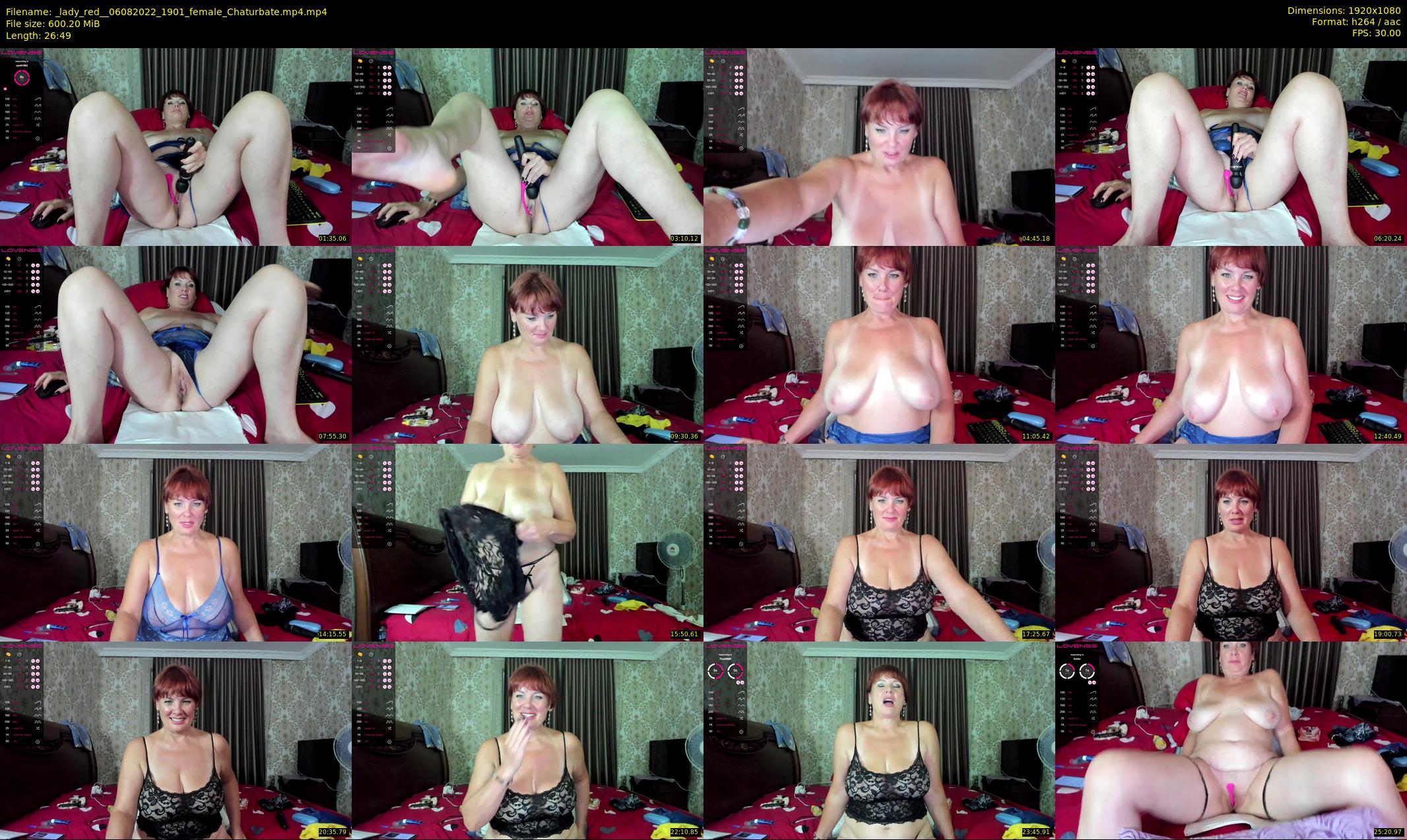 _lady_red_ — 27 minute Chaturbate female cam show recording, 1080p, Aug 6, 2022