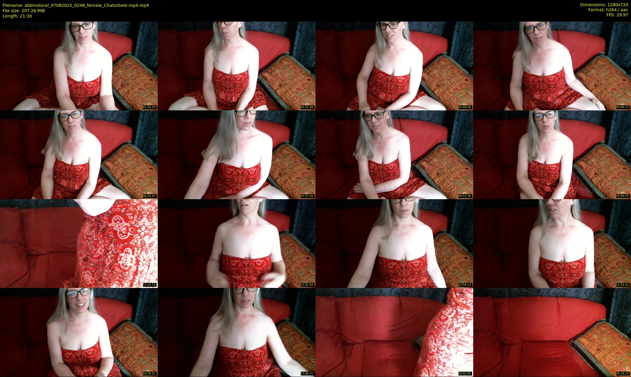 abbinatural — 22 minute Chaturbate female cam show recording, 720p, Aug 7, 2022
