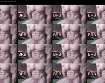 adam_muscle_ — 10 minute Chaturbate male cam show recording, 720p, Aug 7, 2022