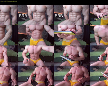 adam_muscle_ — 47 minute Chaturbate male cam show recording, 1080p, Aug 7, 2022