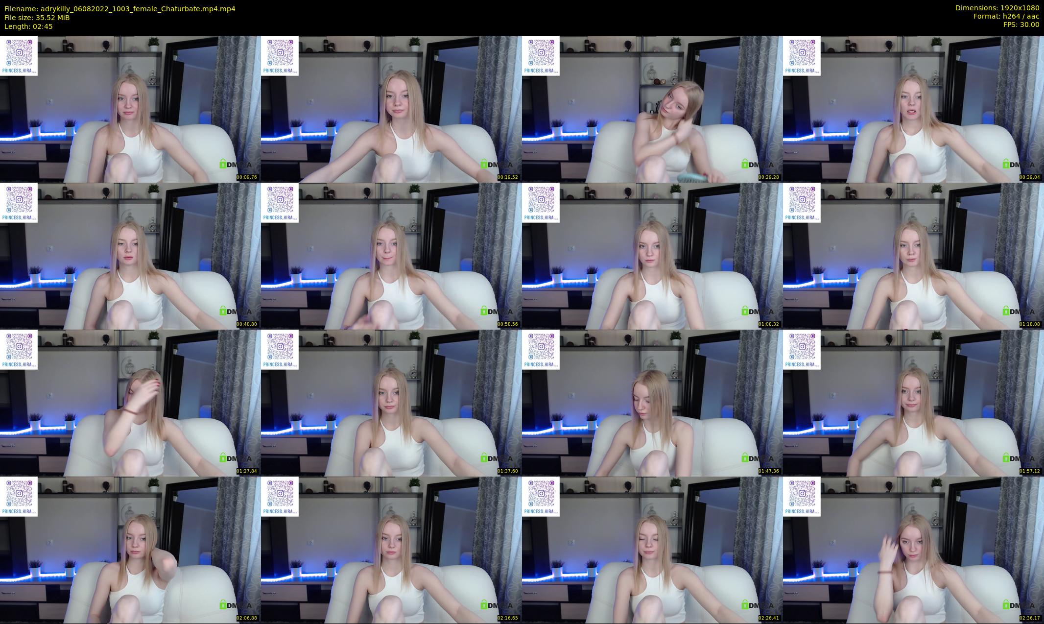 adrykilly — 3 minute Chaturbate female cam show recording, 1080p, Aug 6, 2022