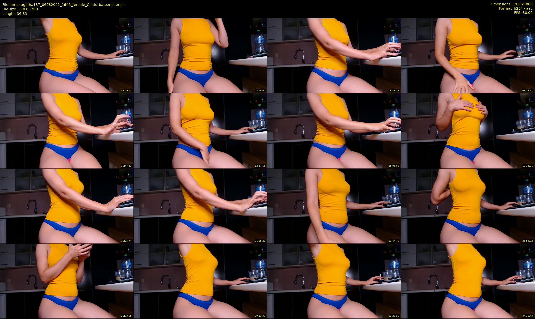 agatha137 — 37 minute Chaturbate female cam show recording, 1080p, Aug 6, 2022