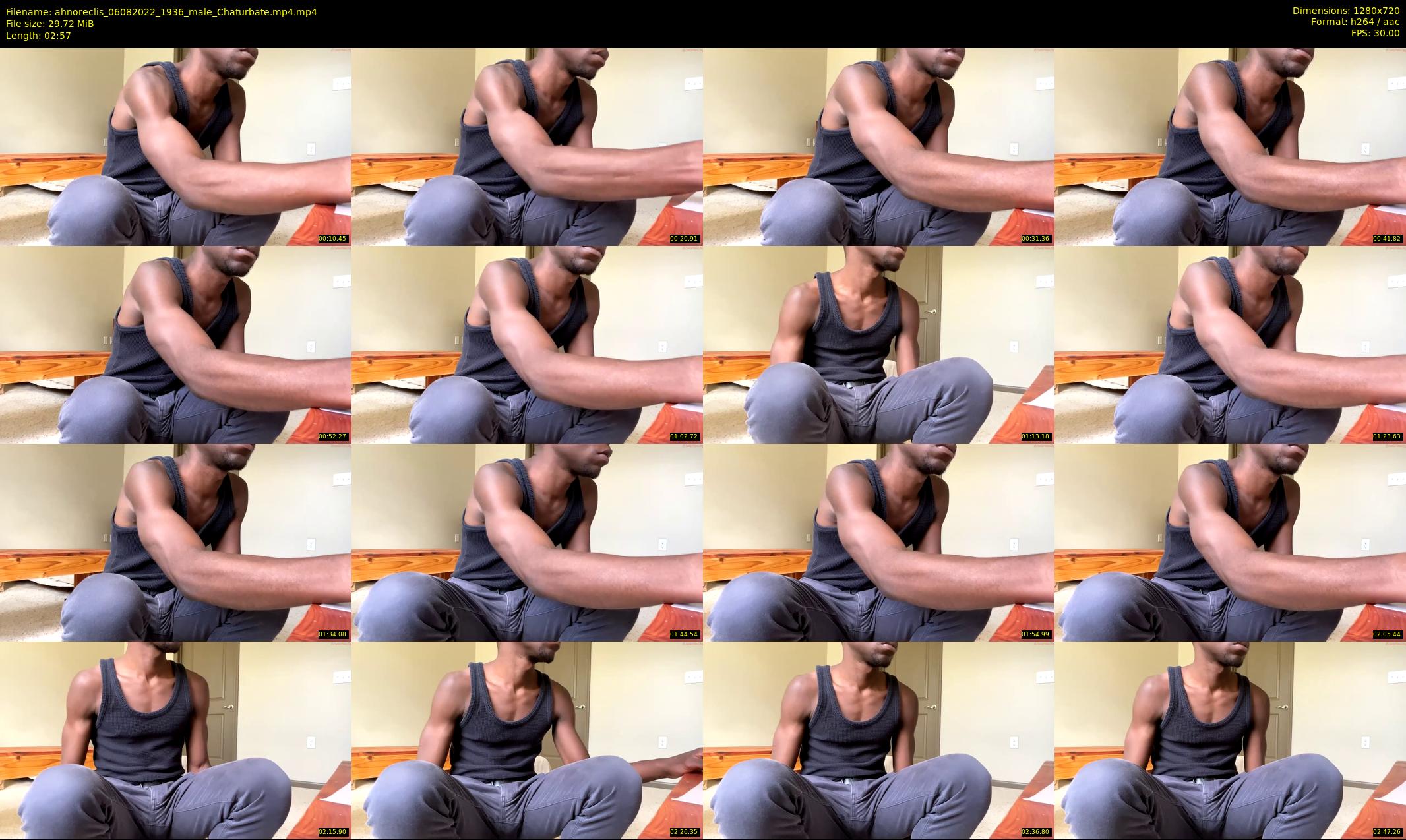 ahnoreclis — 3 minute Chaturbate male cam show recording, 720p, Aug 6, 2022