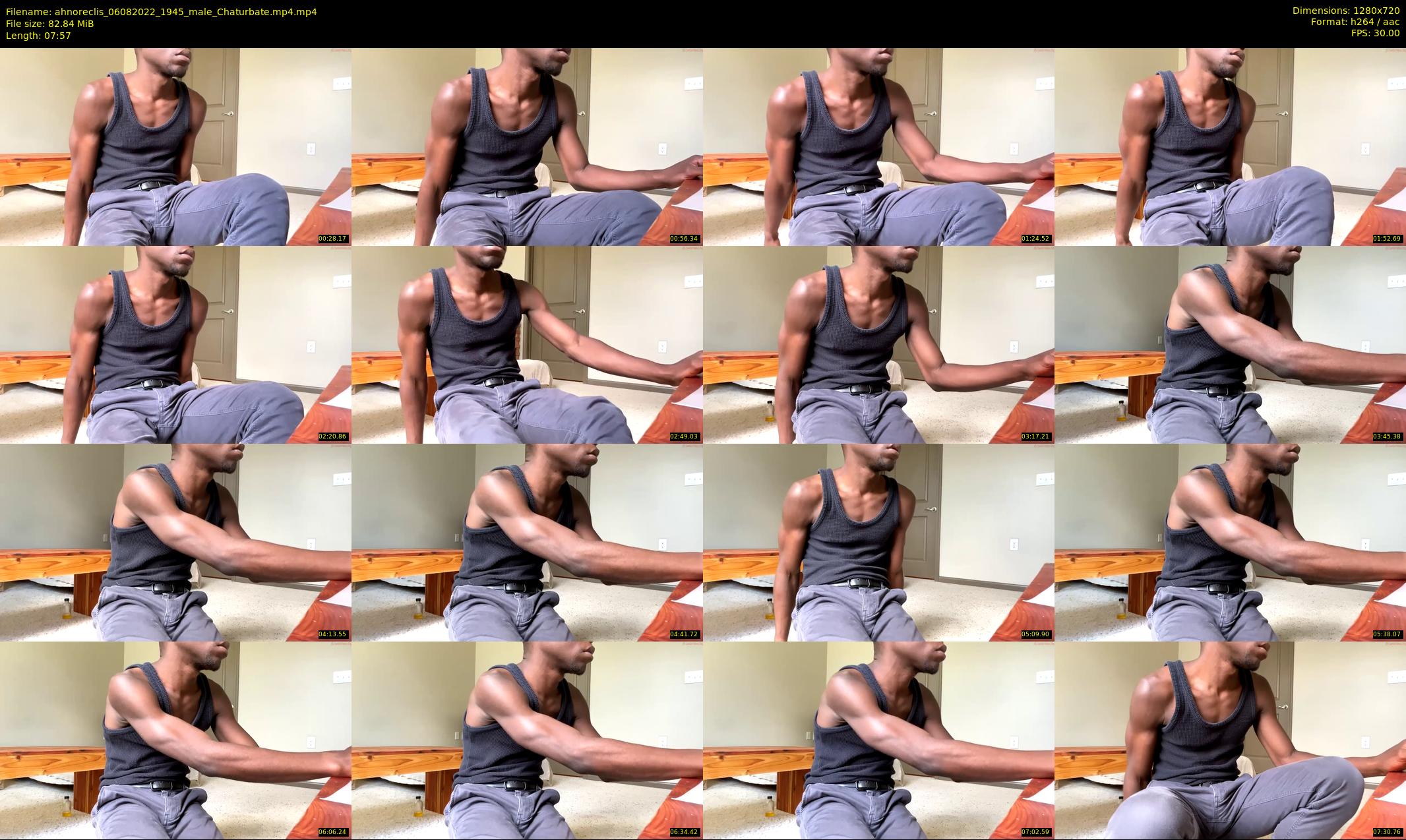 ahnoreclis — 8 minute Chaturbate male cam show recording, 720p, Aug 6, 2022