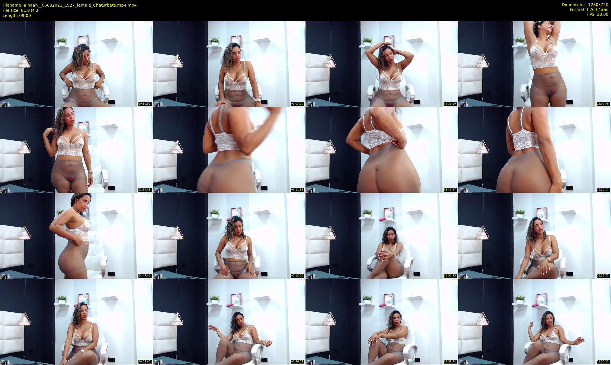 ainaah_ — 9 minute Chaturbate female cam show recording, 720p, Aug 6, 2022