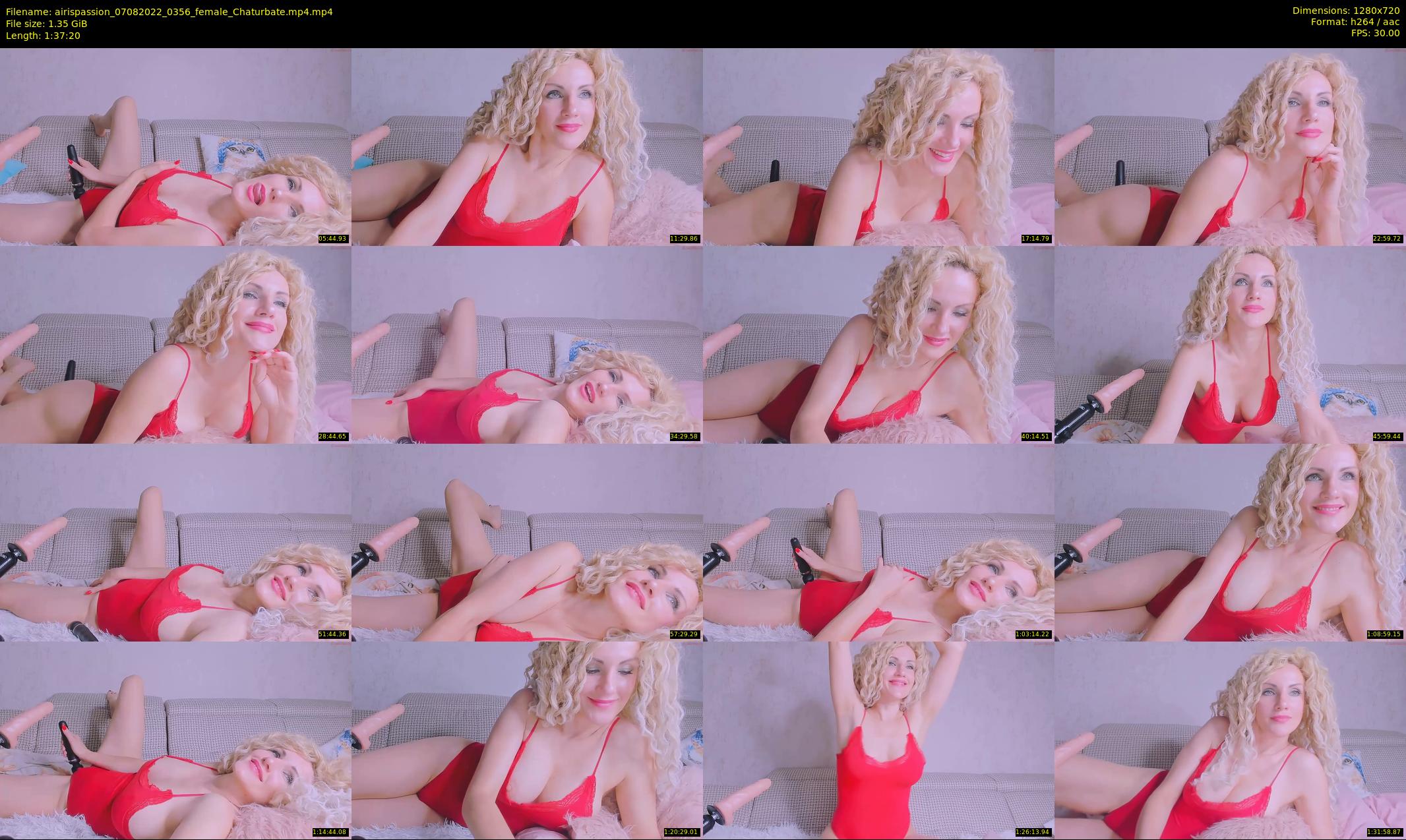 airispassion — 98 minute Chaturbate female cam show recording, 720p, Aug 7, 2022