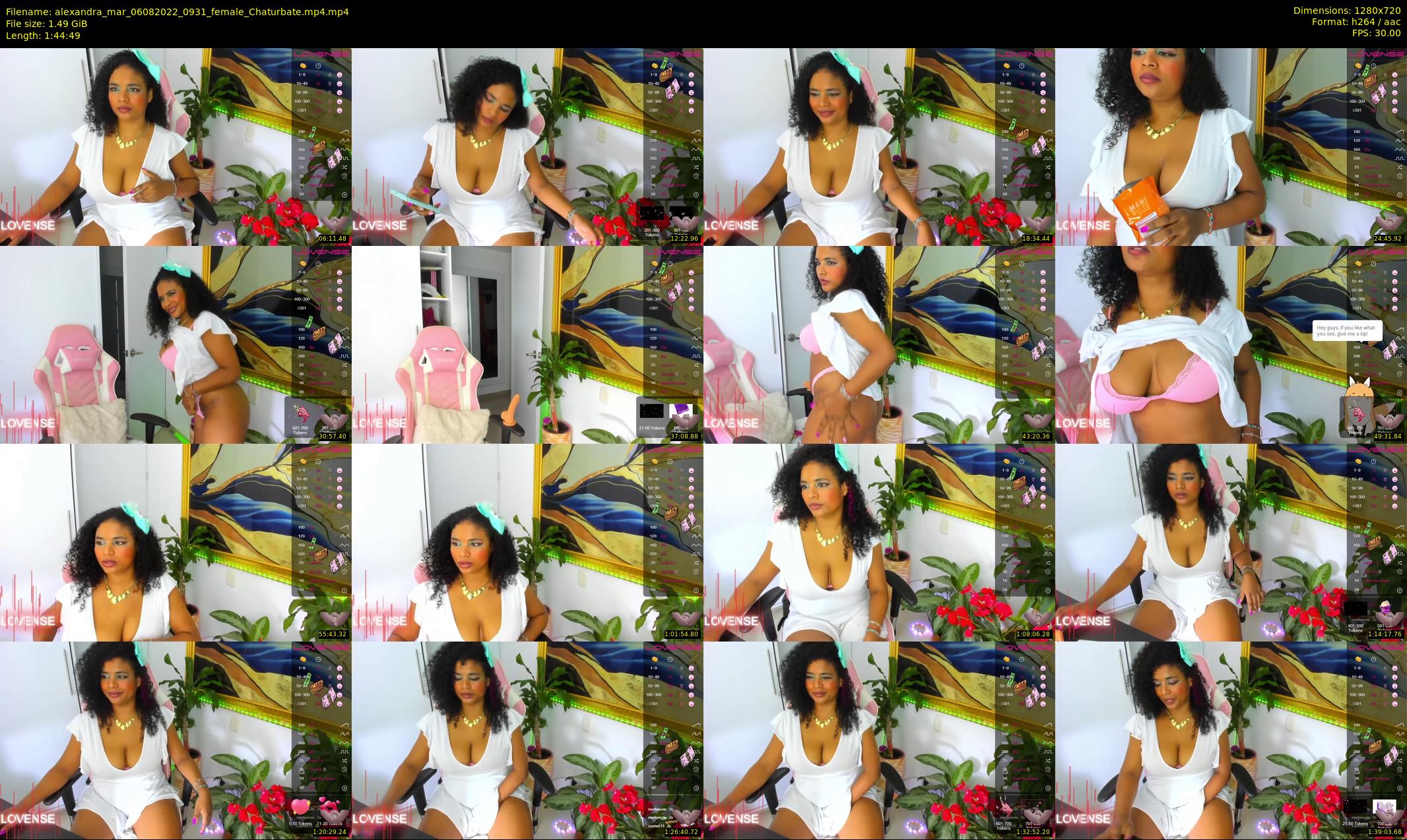alexandra_mar — 105 minute Chaturbate female cam show recording, 720p, Aug 6, 2022