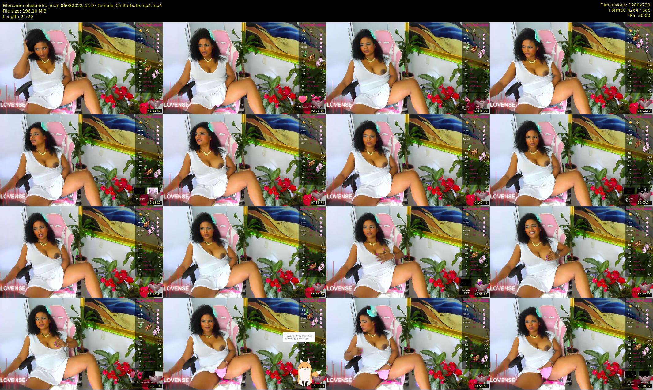 alexandra_mar — 22 minute Chaturbate female cam show recording, 720p, Aug 6, 2022