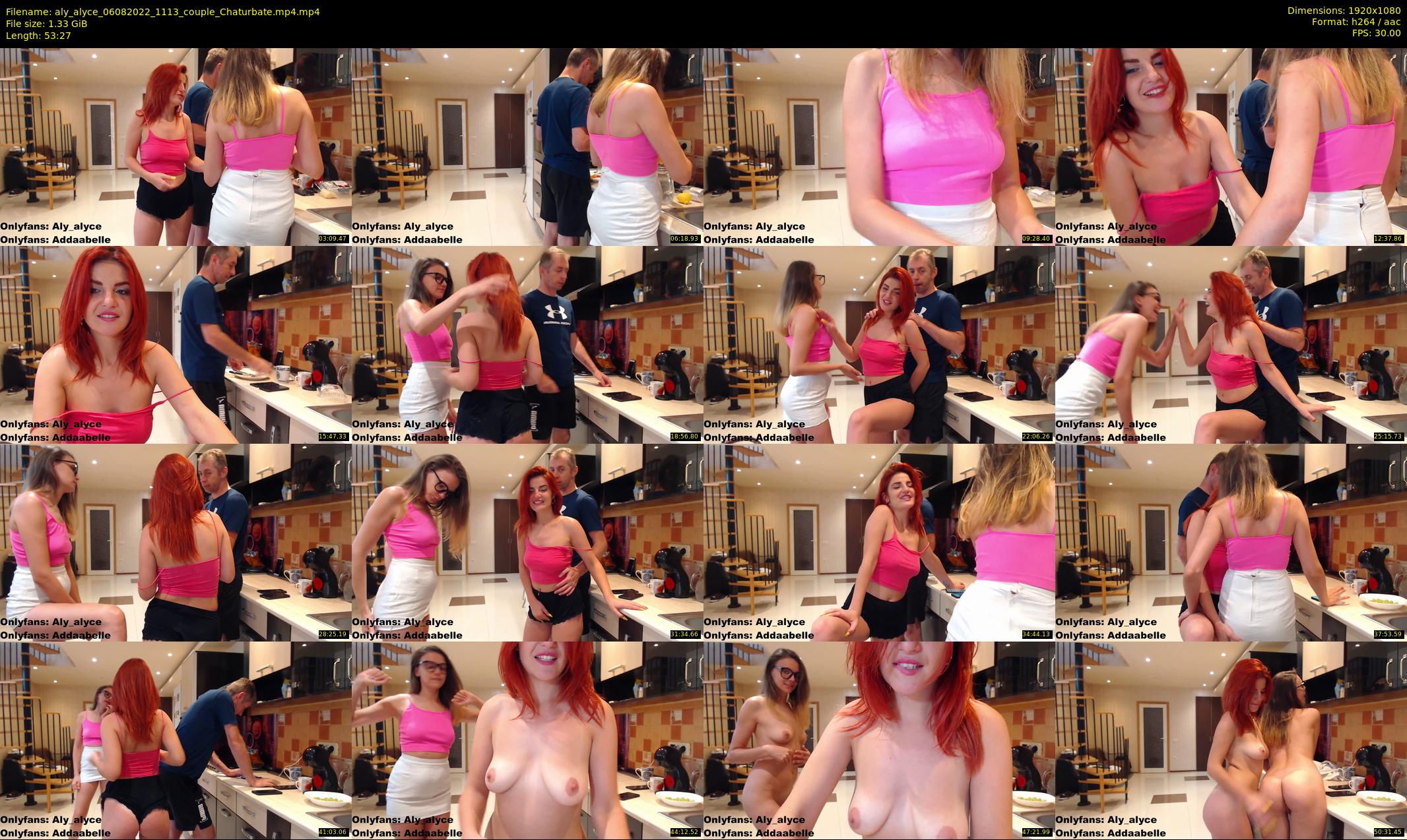 aly_alyce — 54 minute Chaturbate female cam show recording, 1080p, Aug 6, 2022