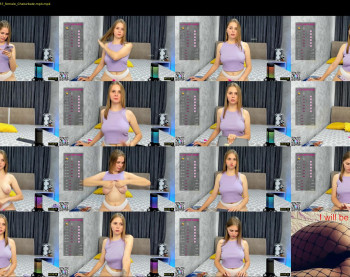 alyona_24 — 59 minute Chaturbate female cam show recording, 1080p, Aug 6, 2022