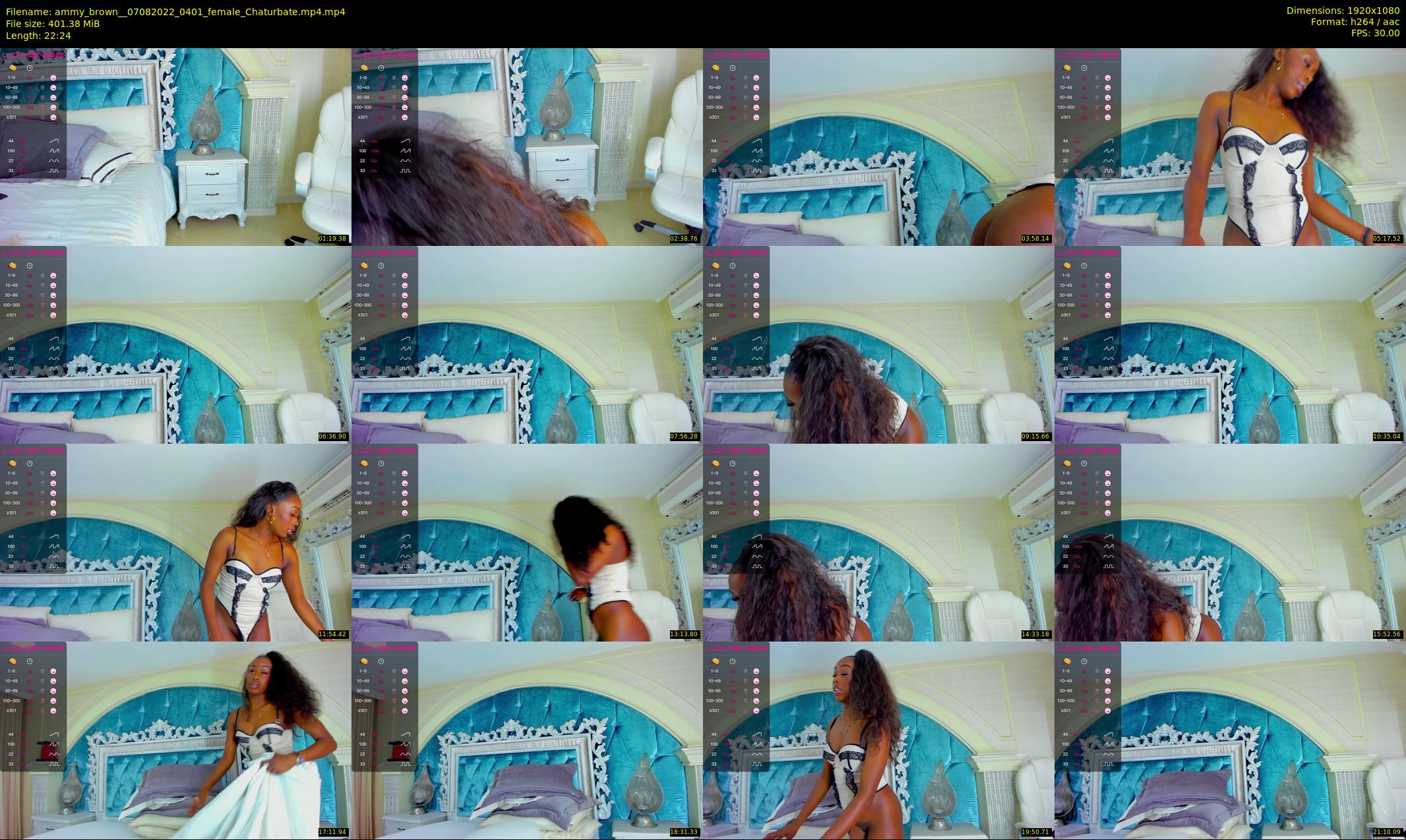 ammy_brown_ — 23 minute Chaturbate female cam show recording, 1080p, Aug 7, 2022