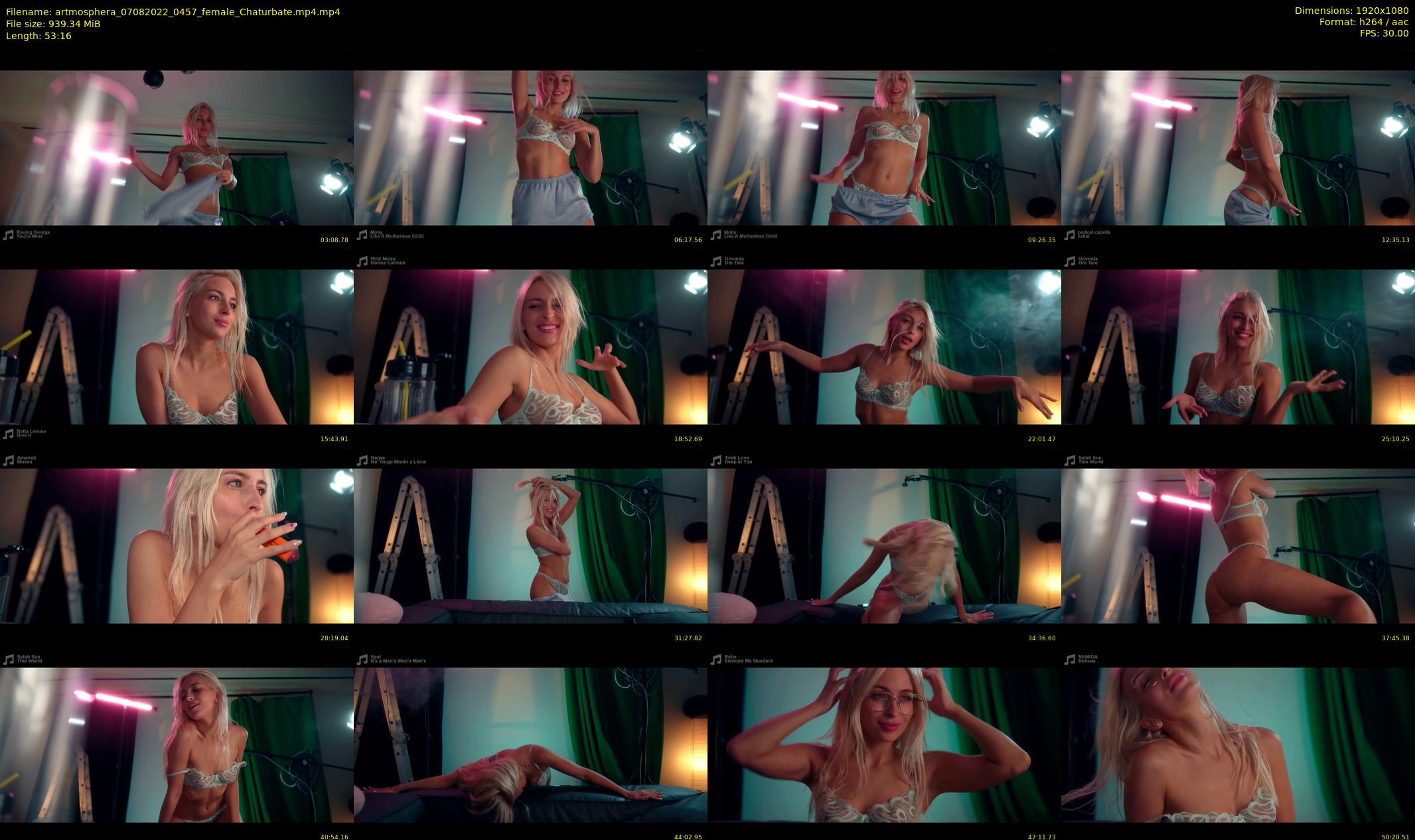artmosphera — 54 minute Chaturbate female cam show recording, 1080p, Aug 7, 2022