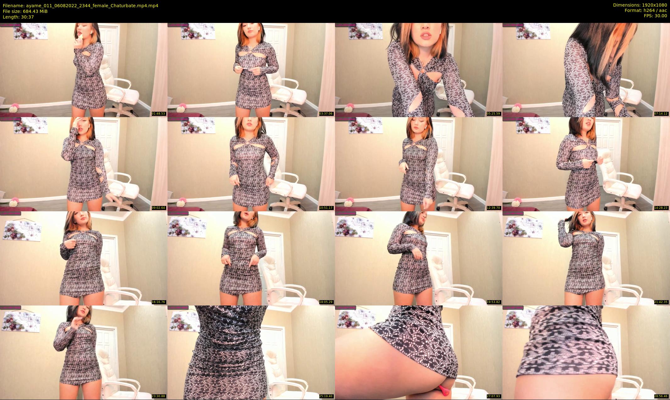 ayame_011 — 31 minute Chaturbate female cam show recording, 1080p, Aug 6, 2022