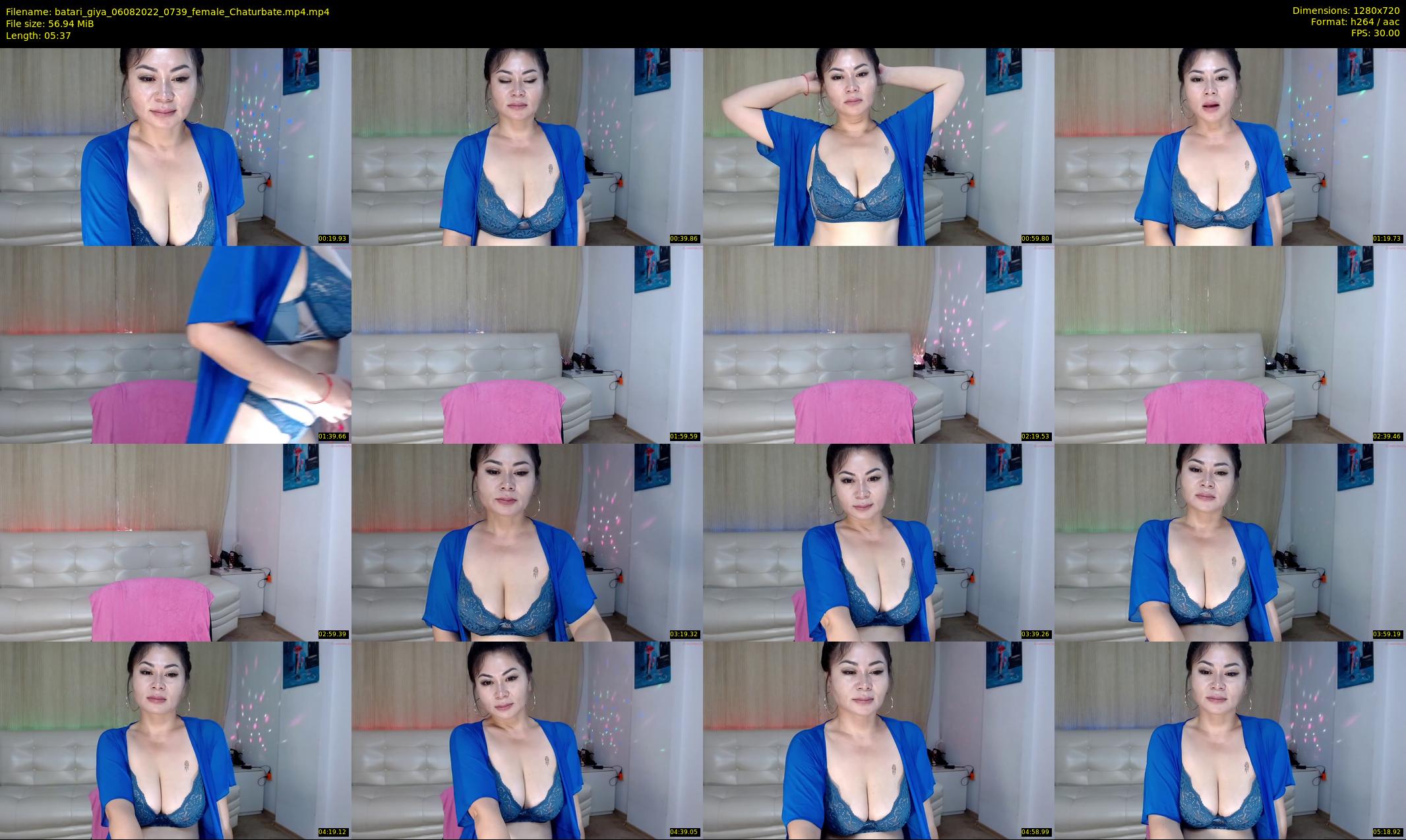 batari_giya — 6 minute Chaturbate female cam show recording, 720p, Aug 6, 2022
