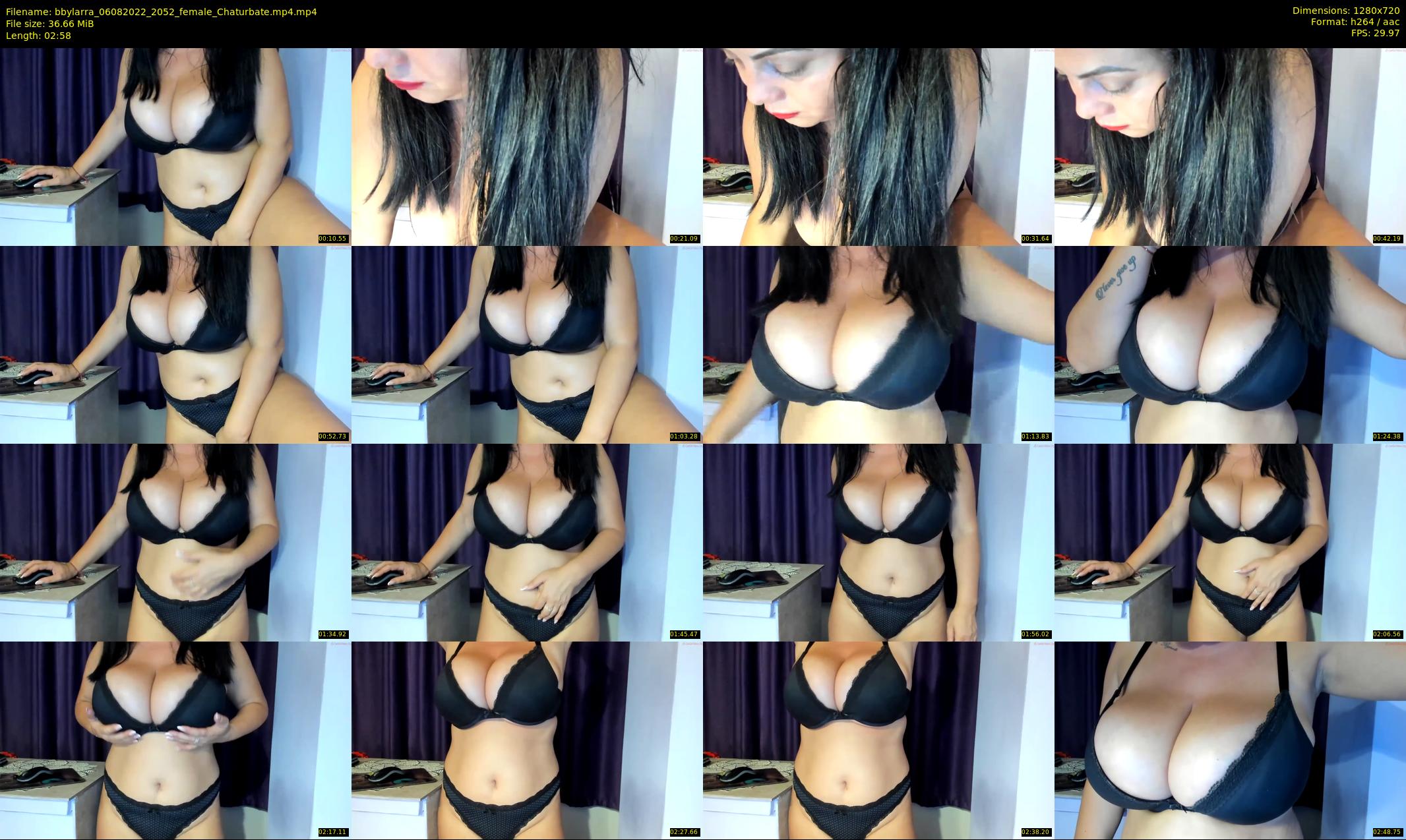 bbylarra — 3 minute Chaturbate couple cam show recording, 720p, Aug 6, 2022