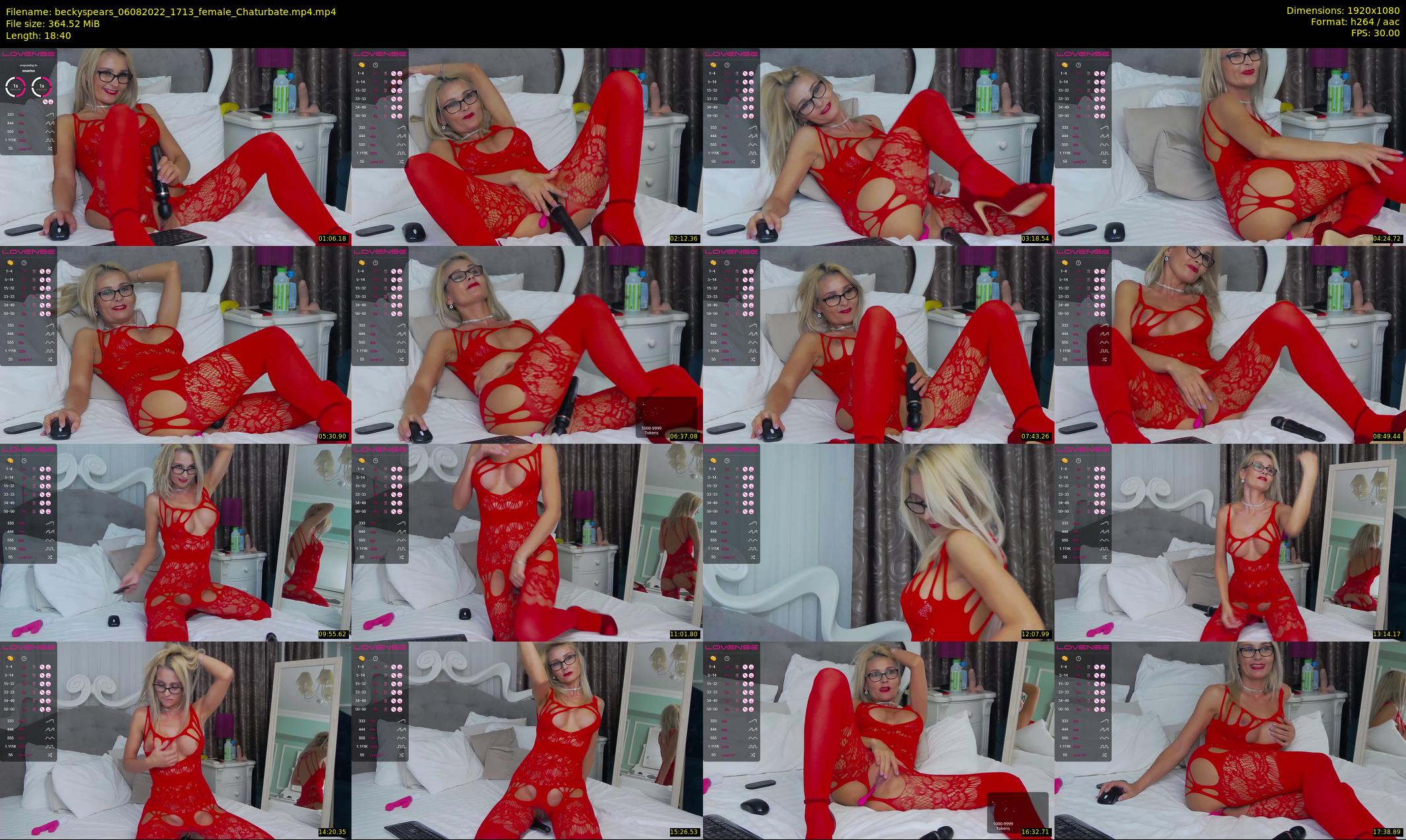 beckyspears — 19 minute Chaturbate female cam show recording, 1080p, Aug 6, 2022