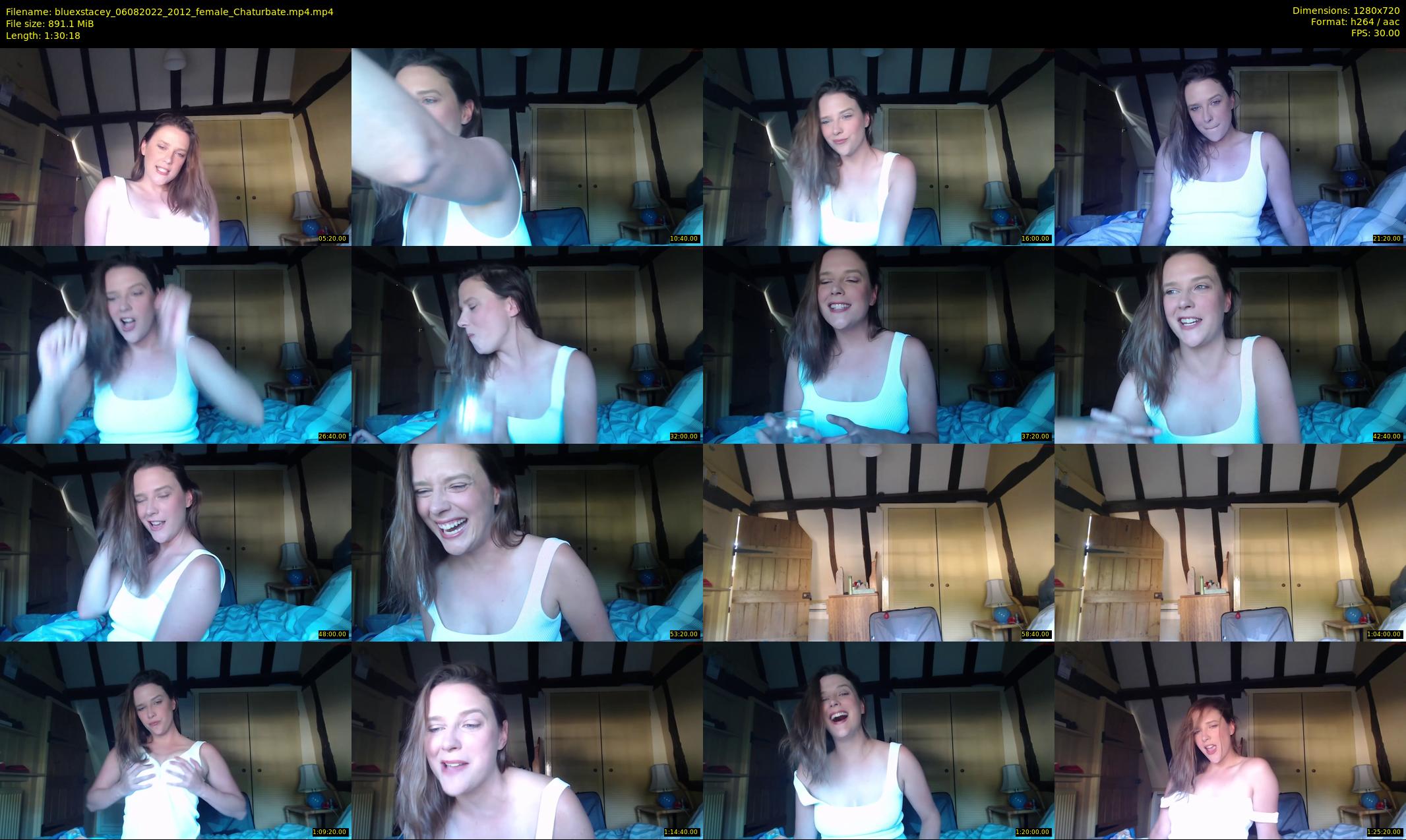 bluexstacey — 91 minute Chaturbate female cam show recording, 720p, Aug 6, 2022
