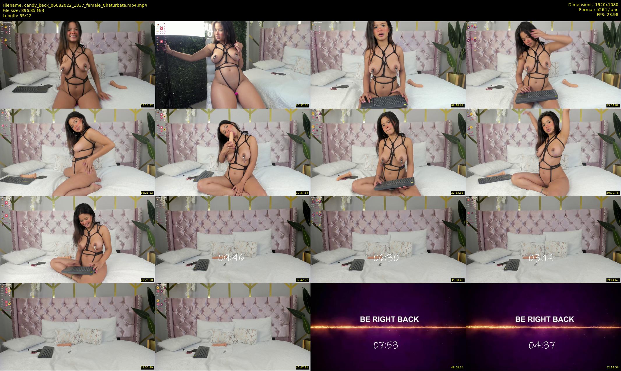 candy_beck — 56 minute Chaturbate female cam show recording, 1080p, Aug 6, 2022