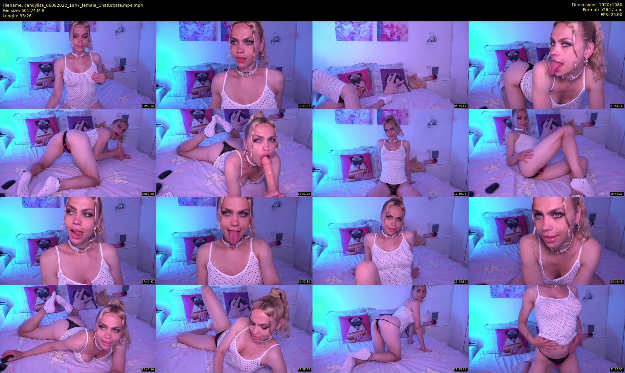 candylisa — 34 minute Chaturbate female cam show recording, 1080p, Aug 6, 2022