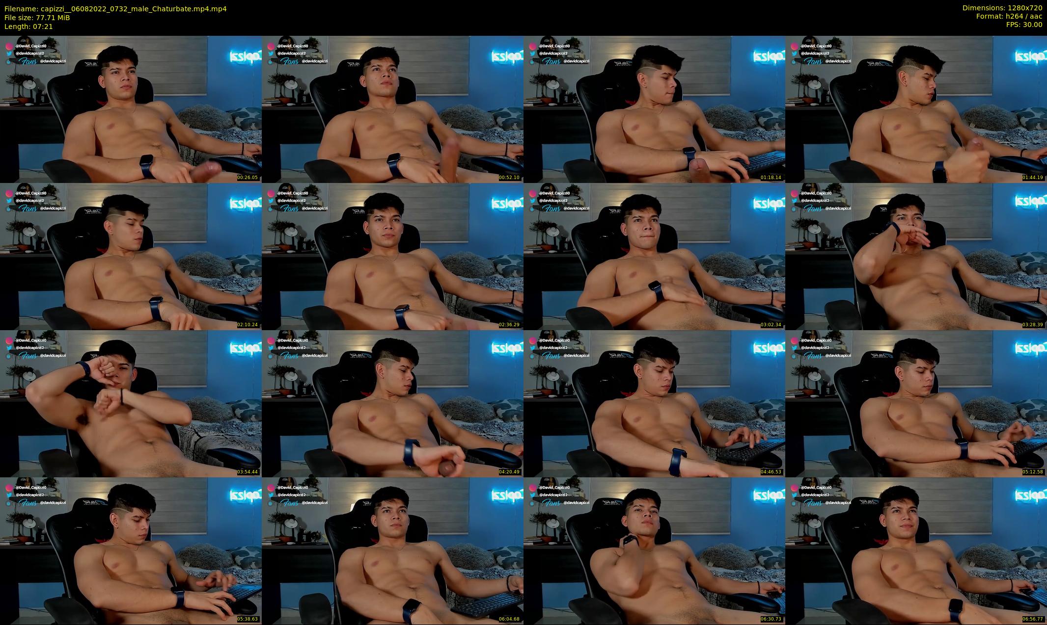 capizzi_ — 8 minute Chaturbate male cam show recording, 720p, Aug 6, 2022
