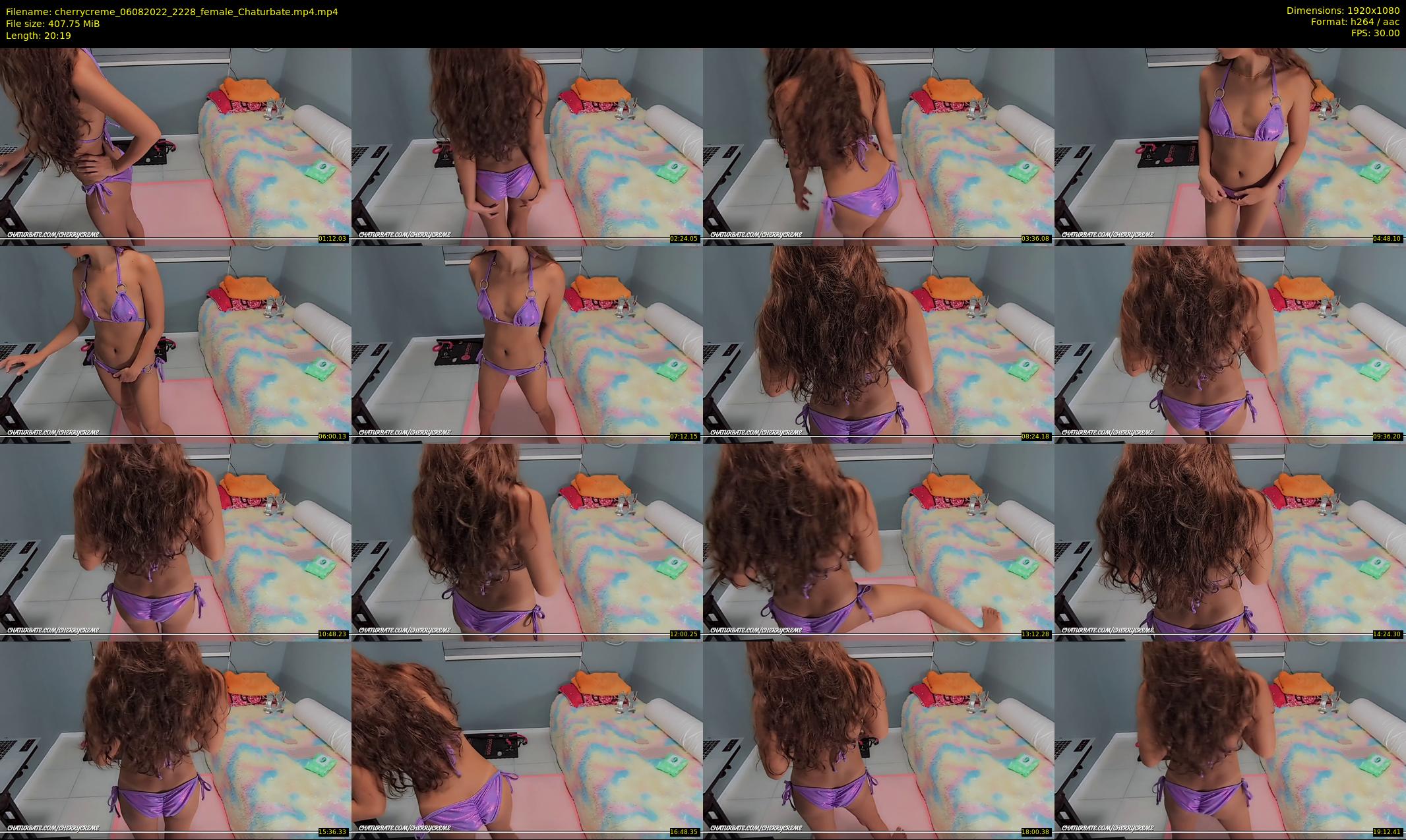 cherrycreme — 21 minute Chaturbate female cam show recording, 1080p, Aug 6, 2022